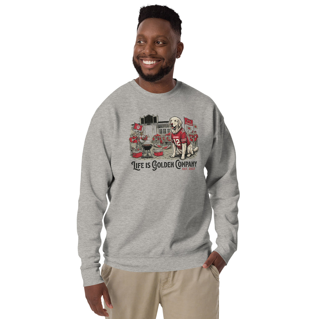 Cheering on the Team Unisex Crew Neck