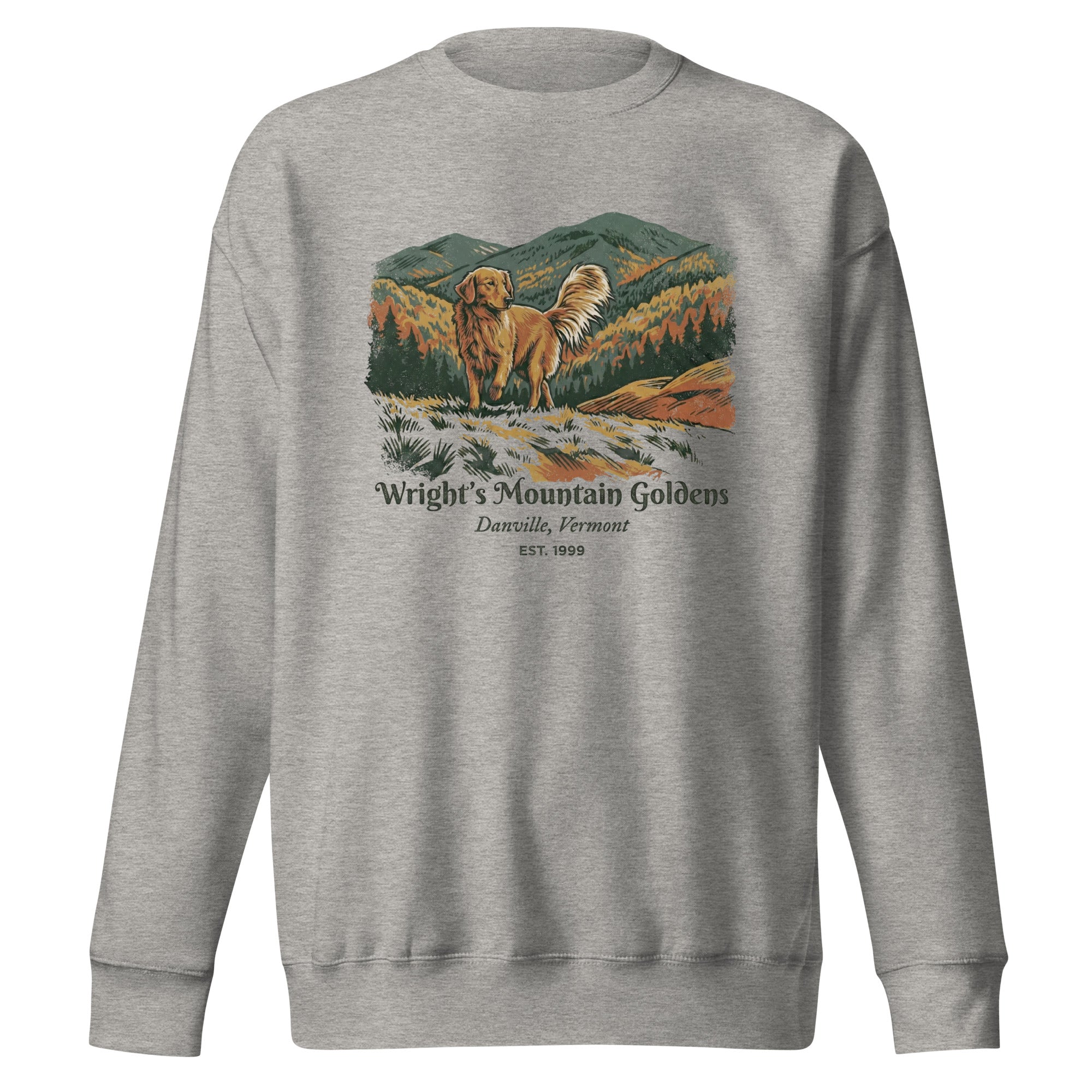 Wright's Mountain Goldens Unisex Crew Neck