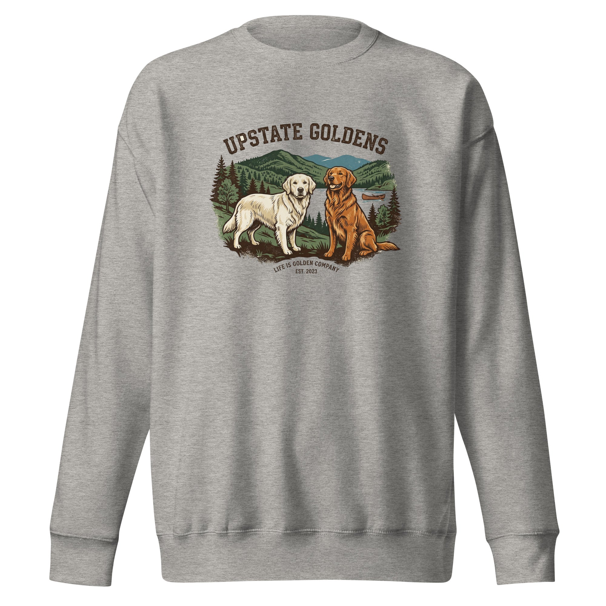 Upstate Goldens Unisex Crew Neck Sweatshirt