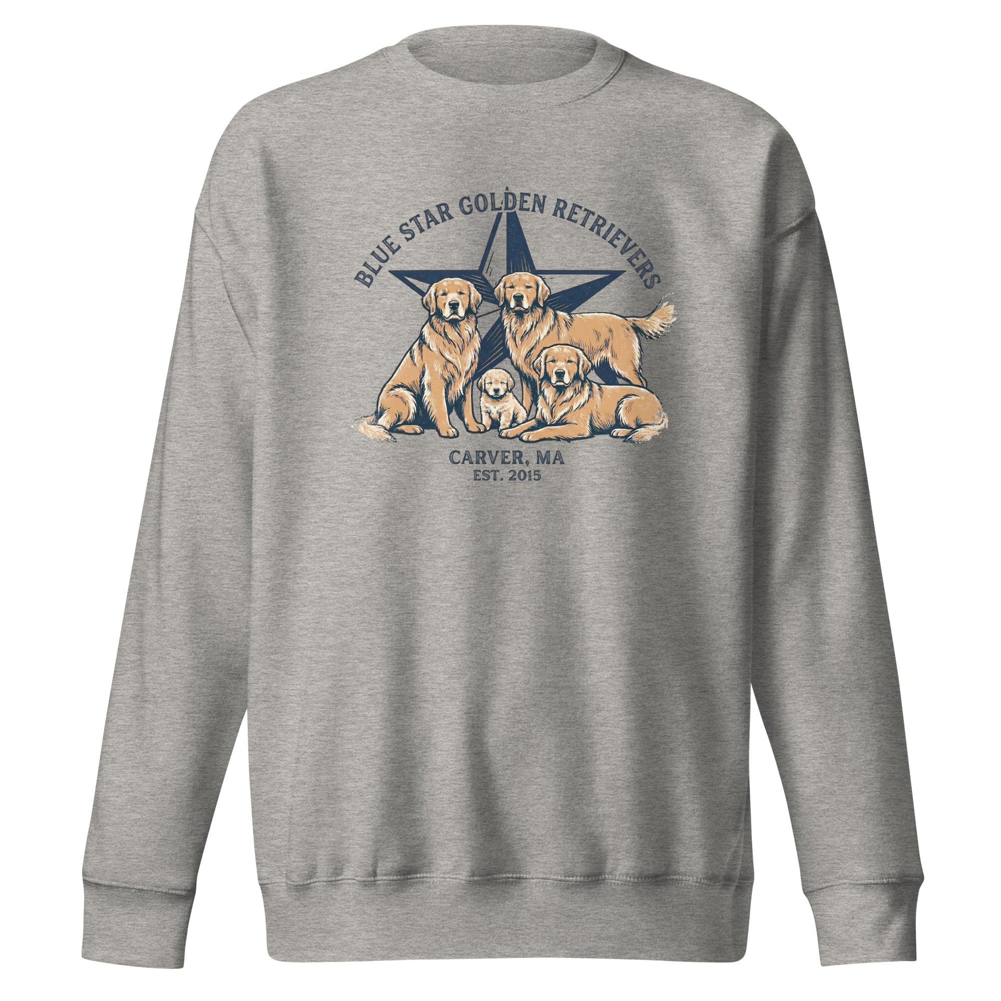 Blue Star Unisex Crew Neck