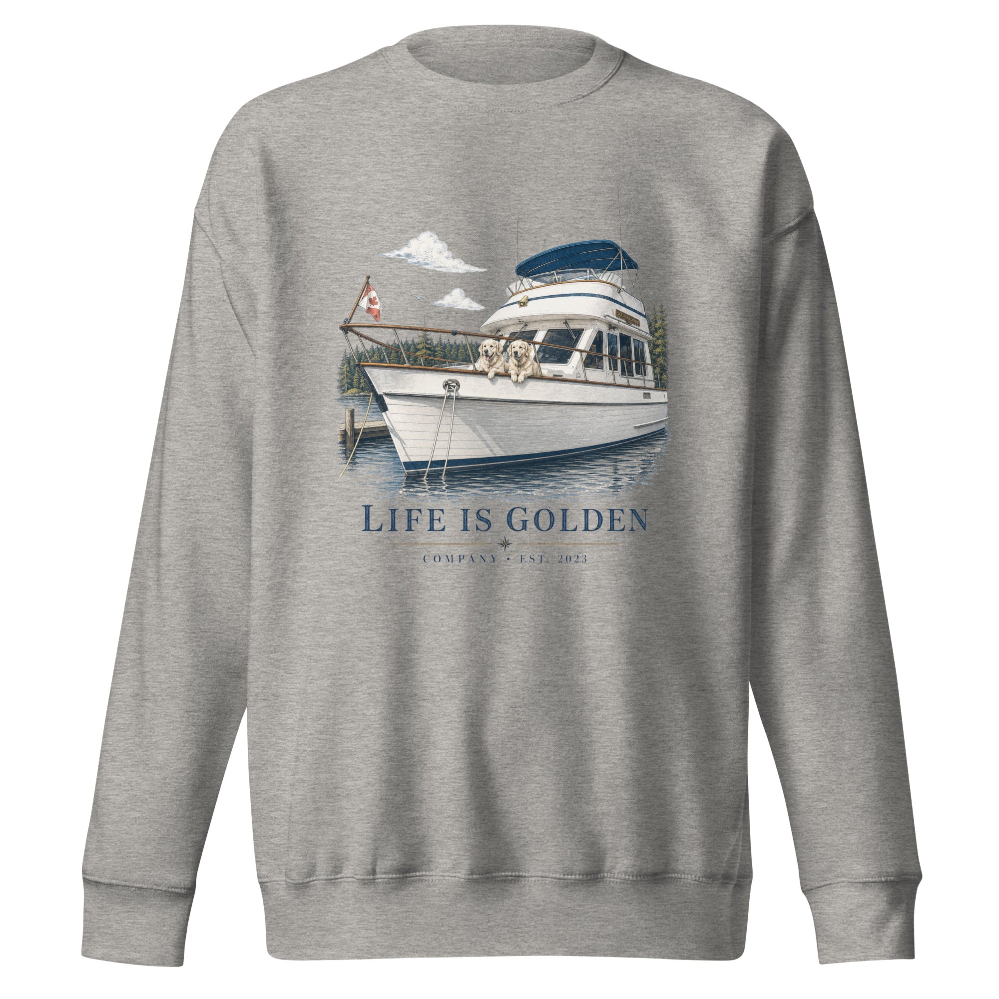 PNW Boating Unisex Crew Neck