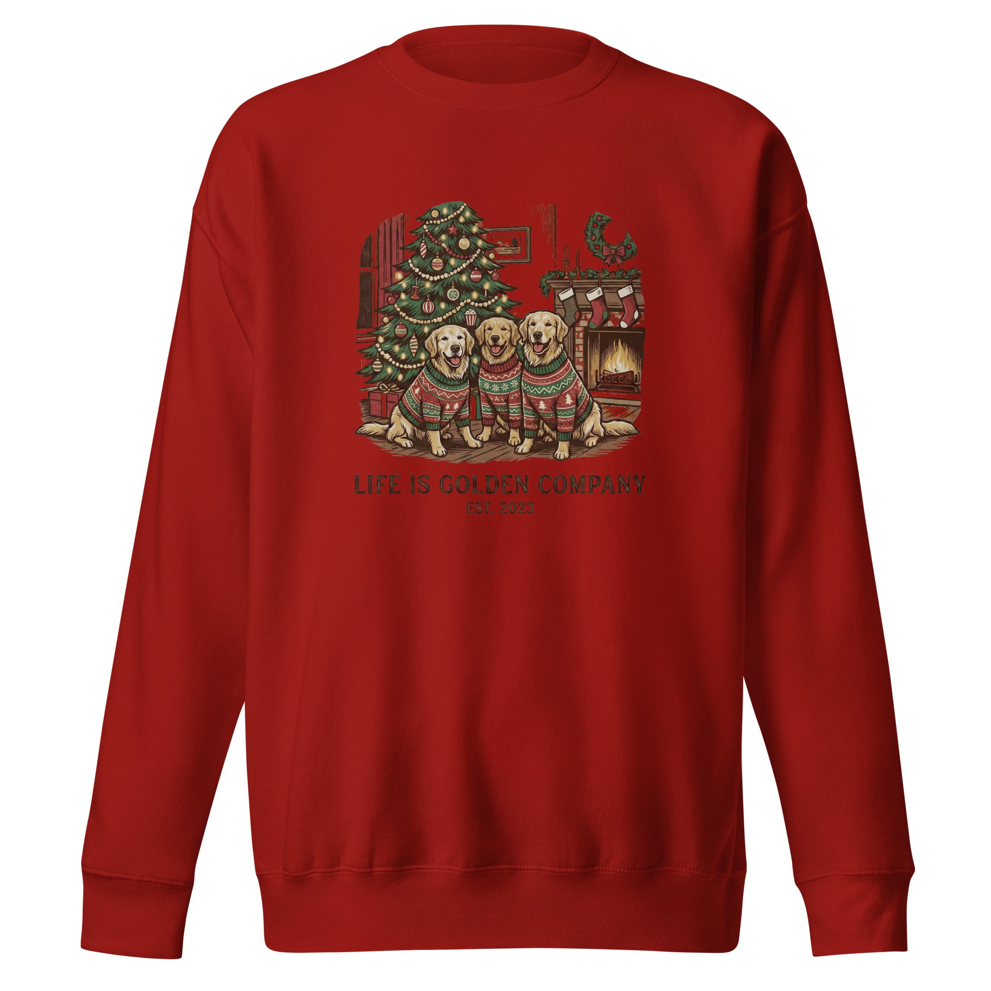 Christmas Trio Unisex Crew Neck