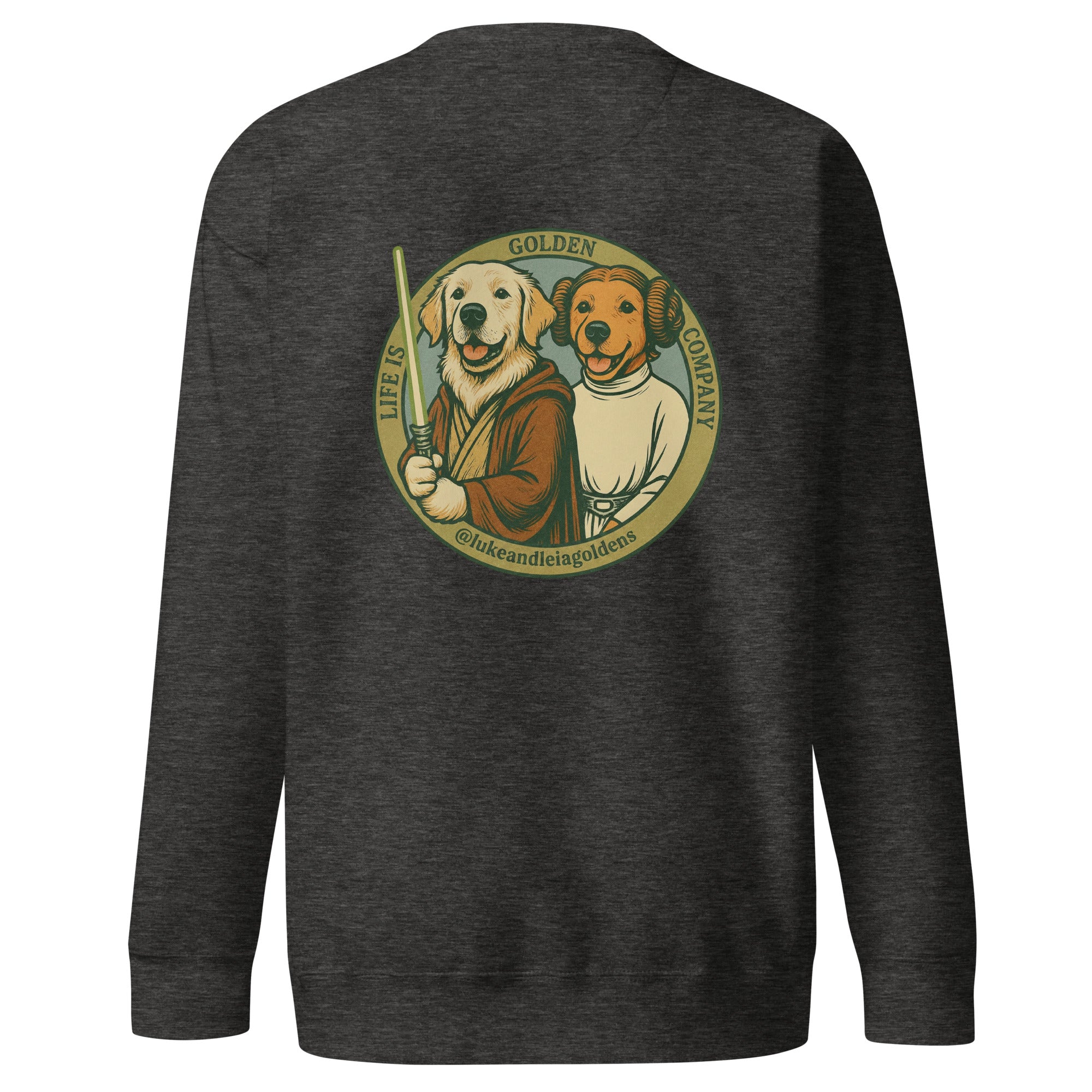 Luke and Leia Crew Neck