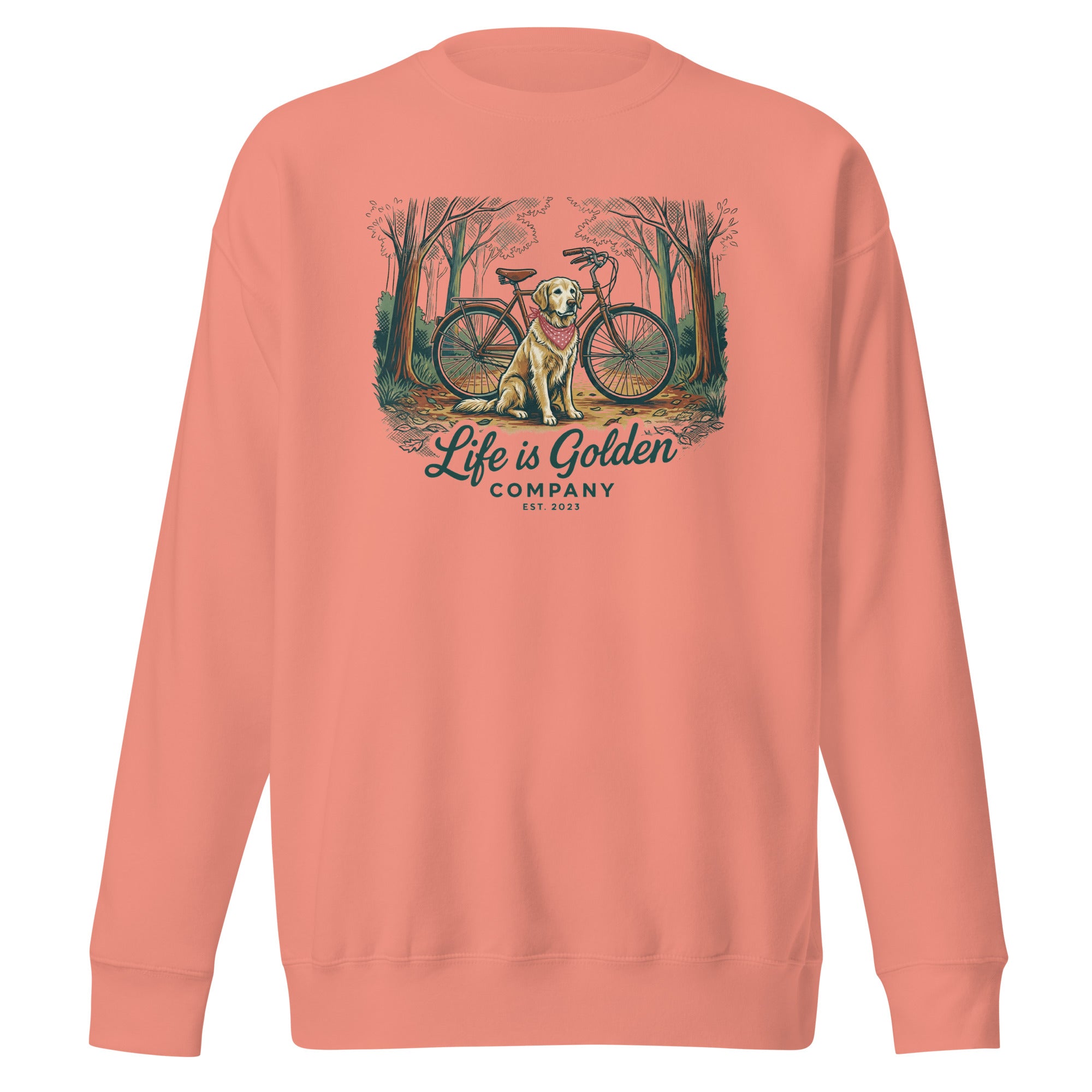 Pedal and Paws Unisex Crew Neck