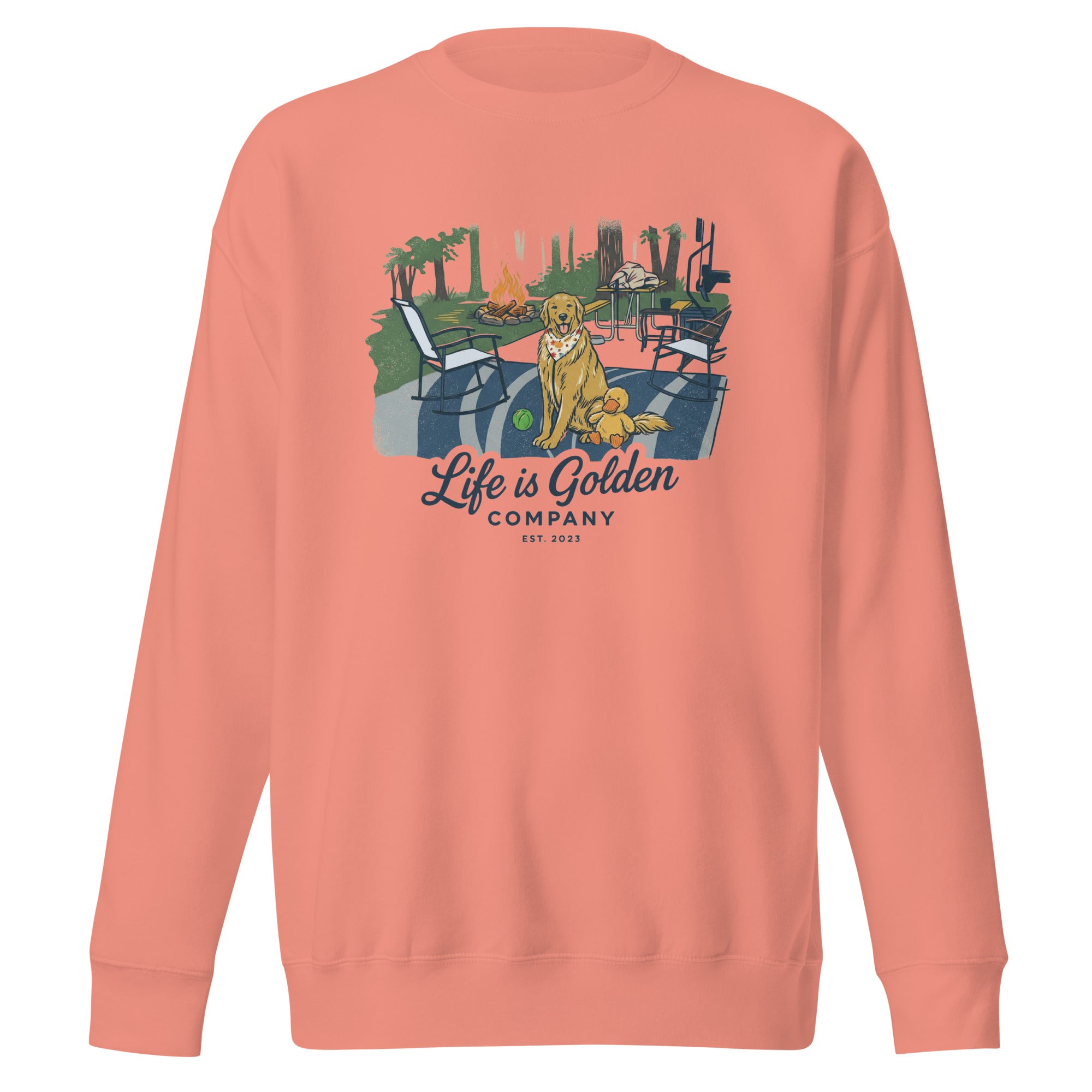 Playful Campsite Unisex Crew Neck