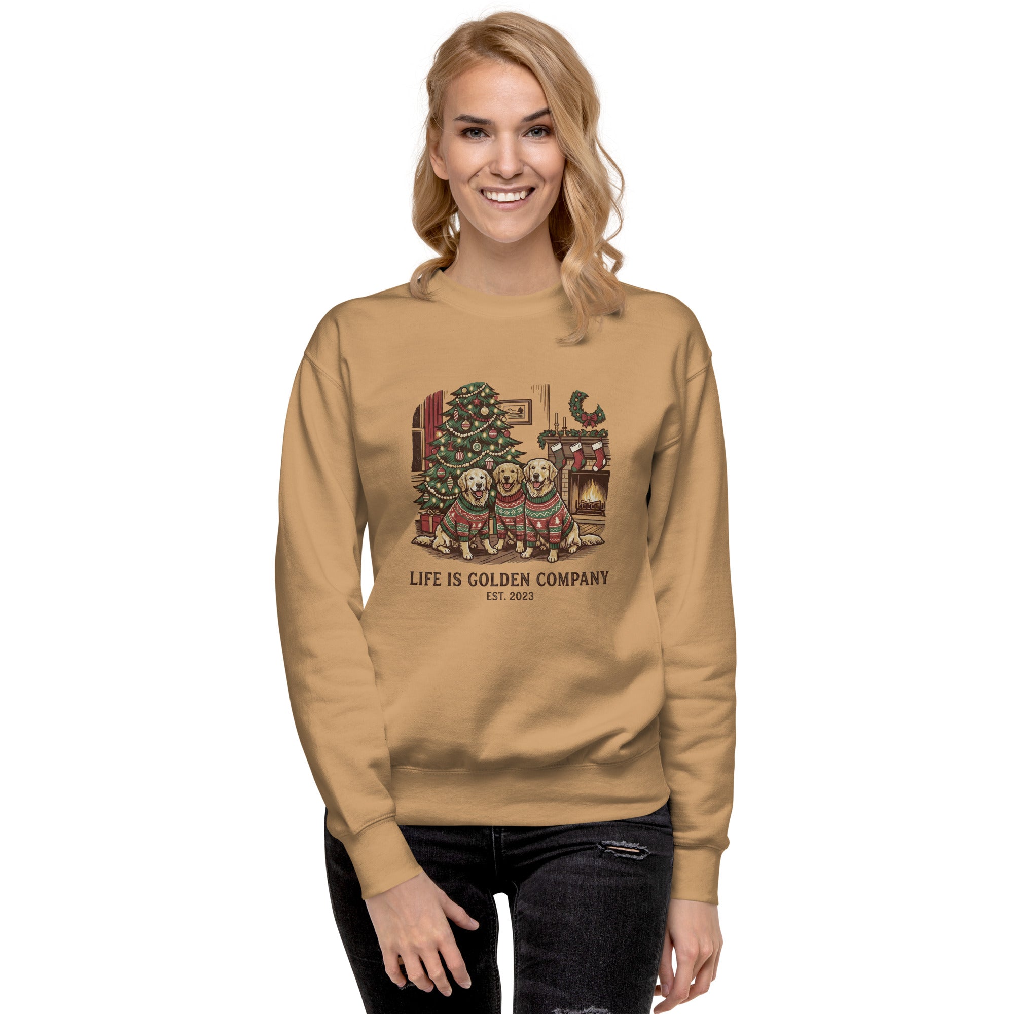Christmas Trio Unisex Crew Neck
