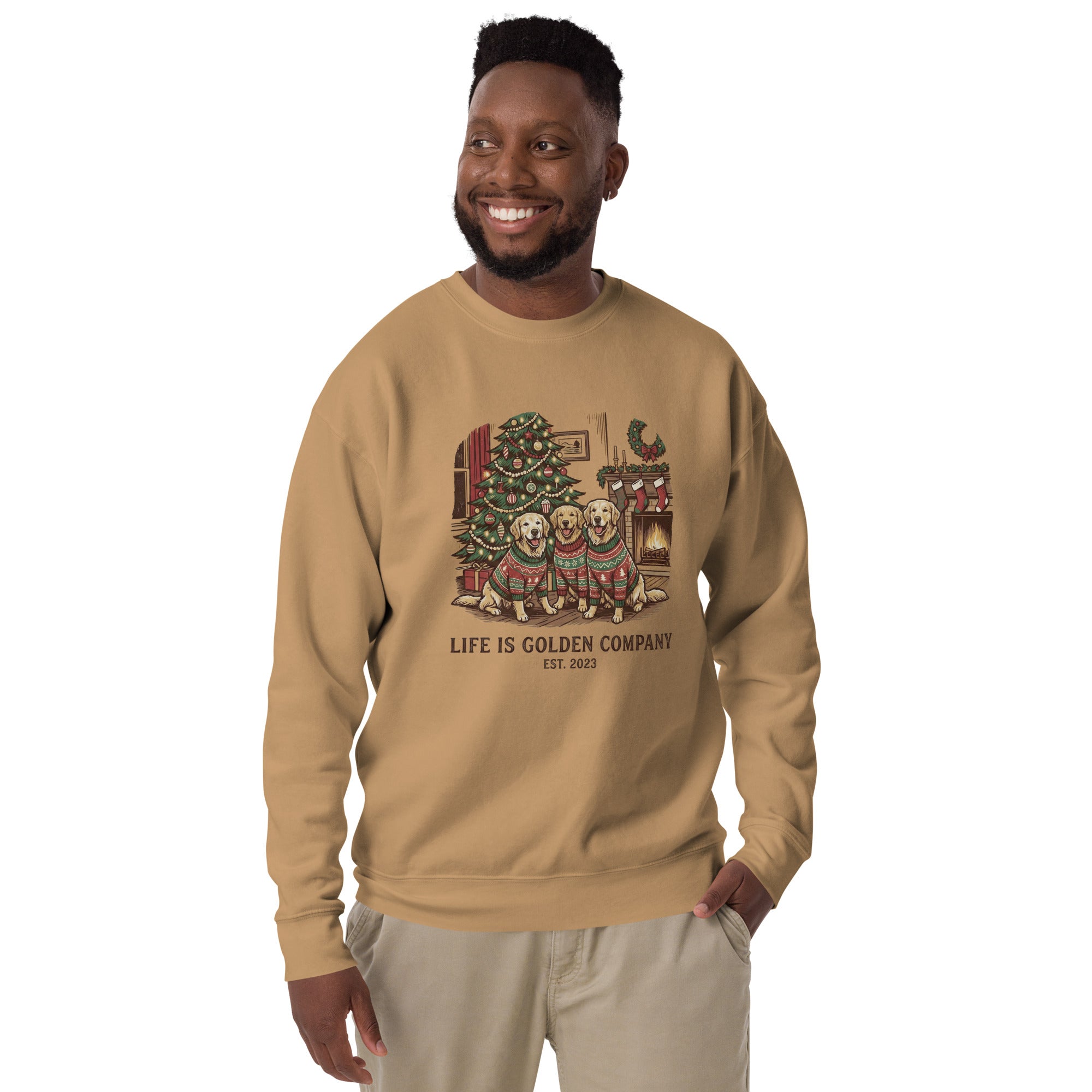 Christmas Trio Unisex Crew Neck