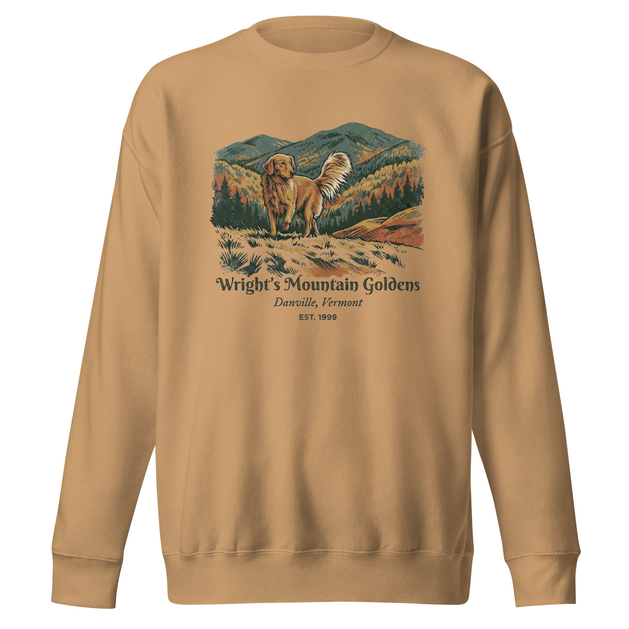Wright's Mountain Goldens Unisex Crew Neck