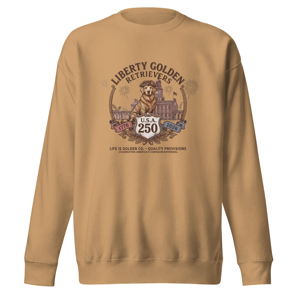 Liberty Goldens Semiquincentennial Unisex Crew Neck