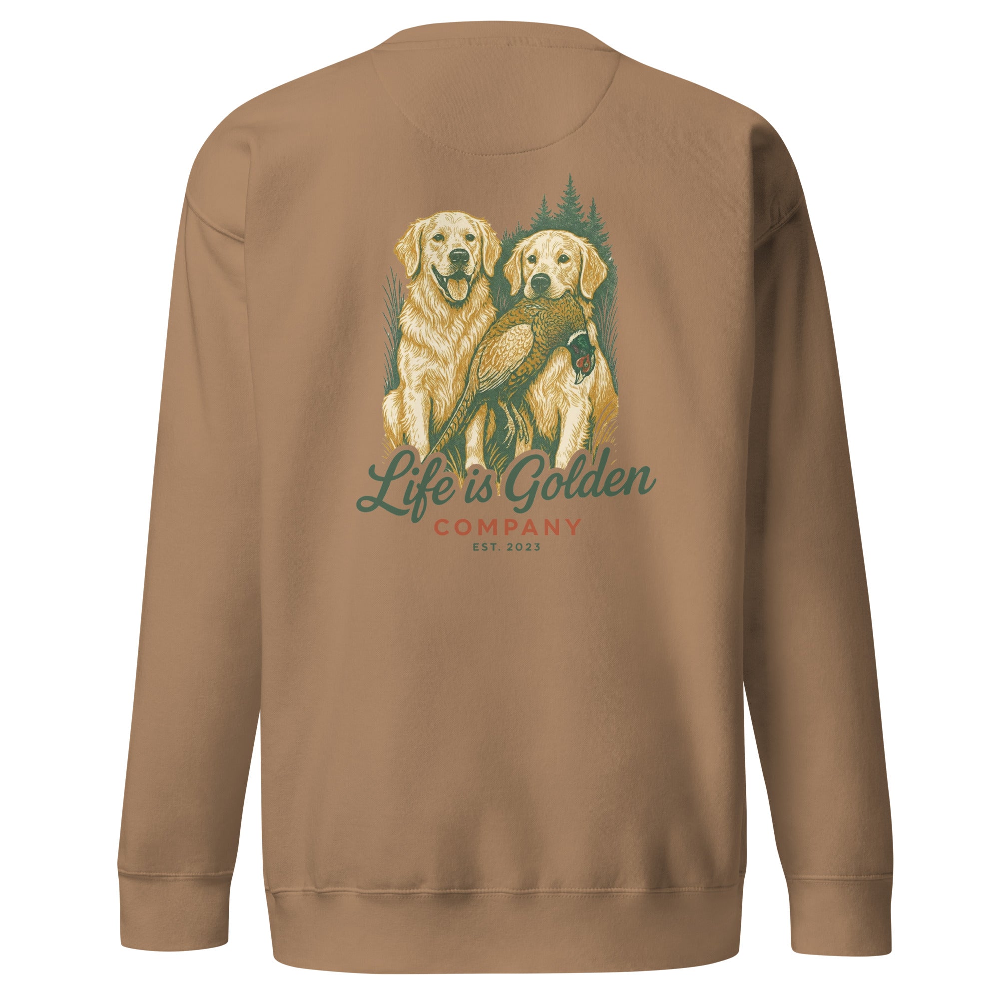 Pheasant Retrievers Unisex Crew Neck