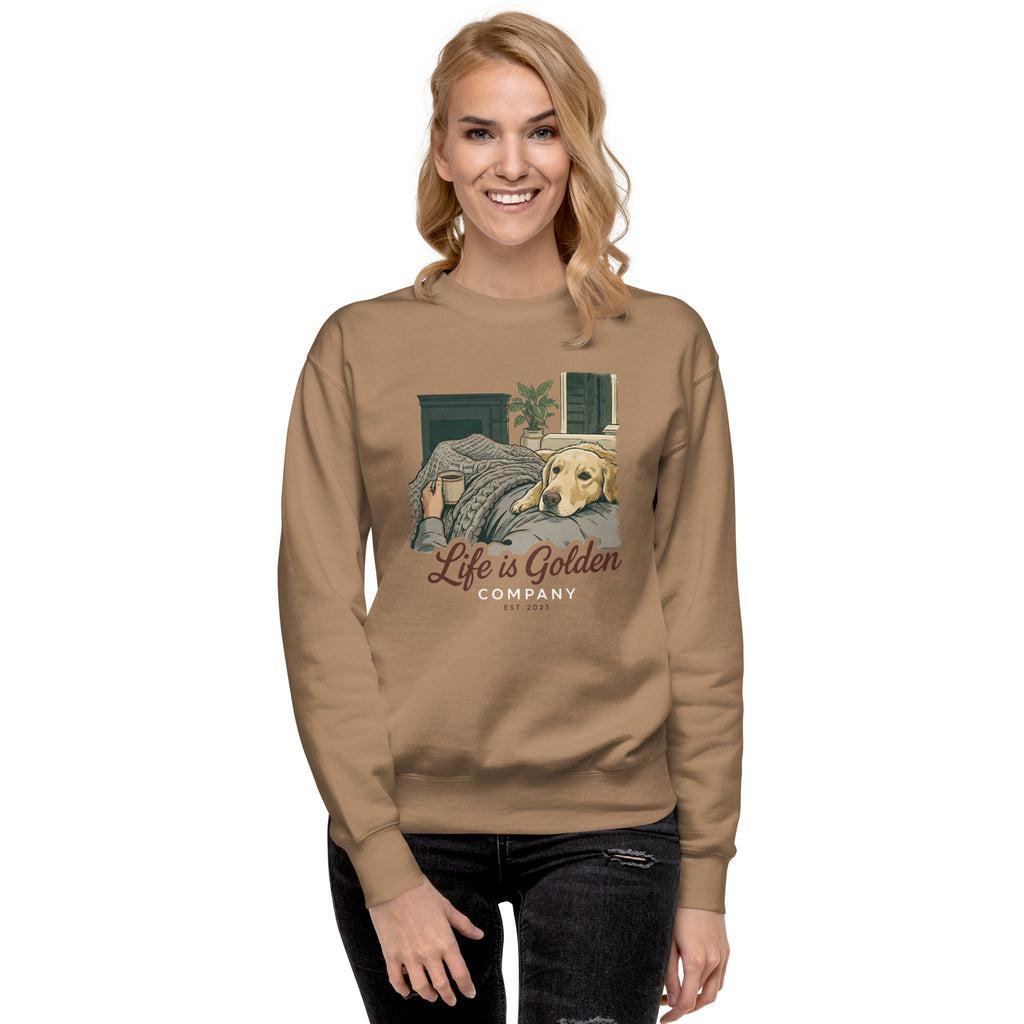 Golden Snuggles Unisex Crew Neck