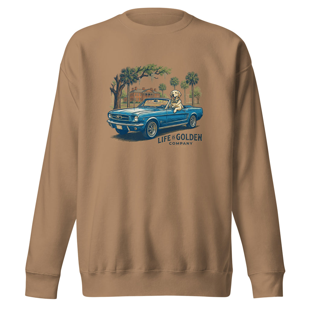 Electric Blue Cruise Unisex Crew Neck