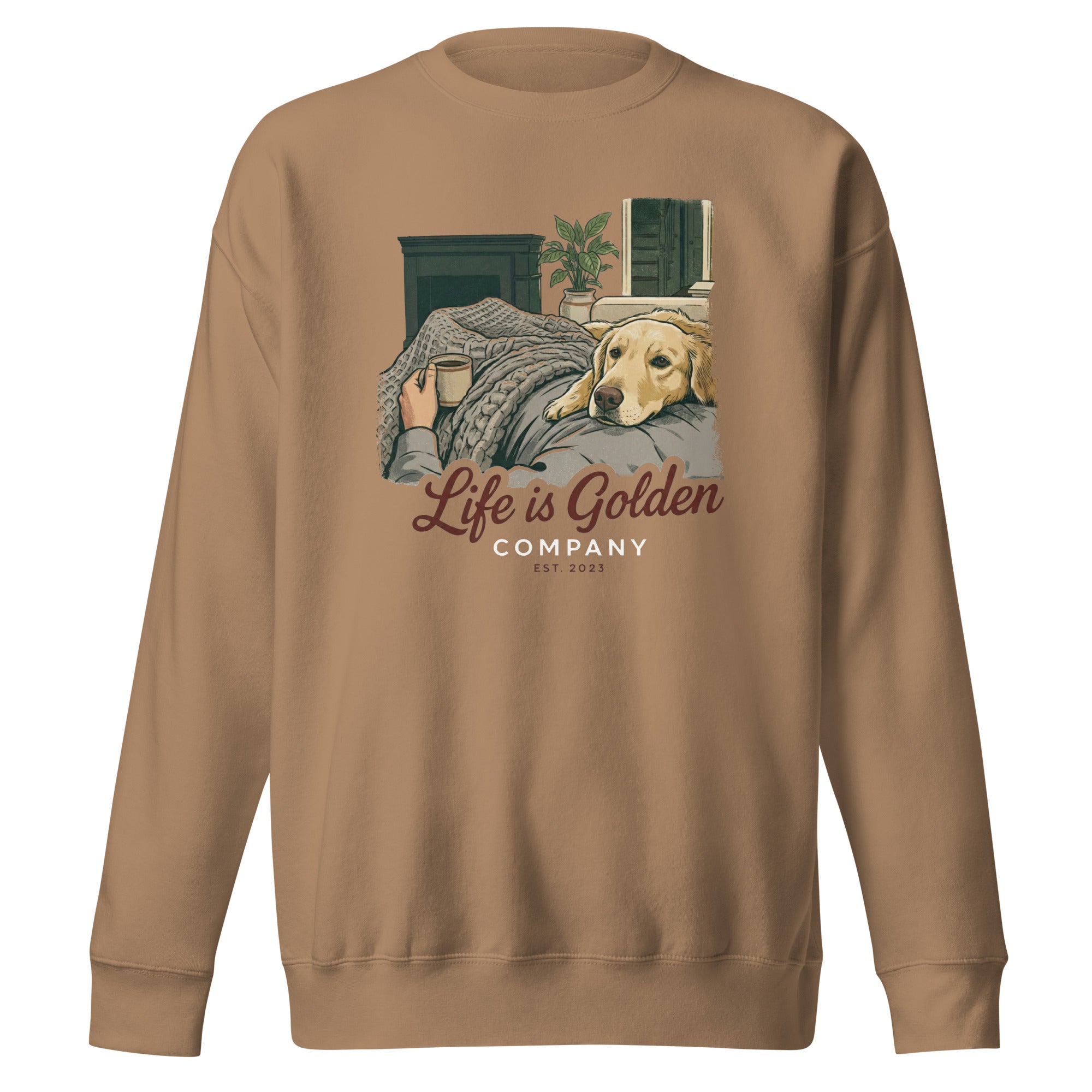 Golden Snuggles Unisex Crew Neck
