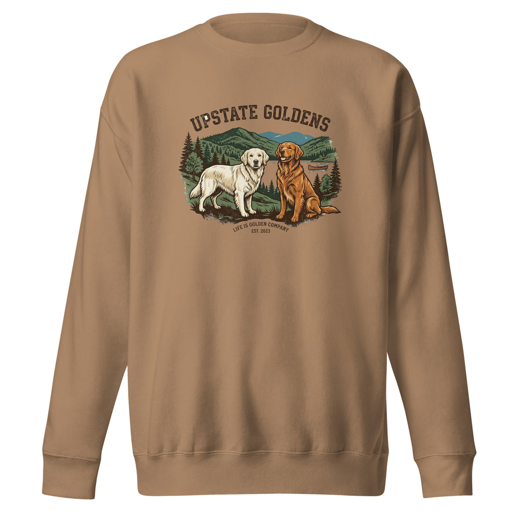 Upstate Goldens Unisex Crew Neck Sweatshirt