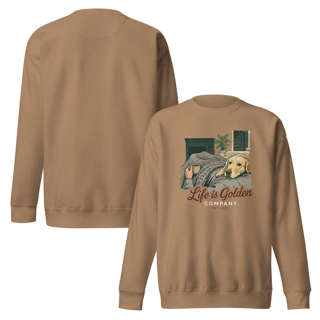Golden Snuggles Unisex Crew Neck