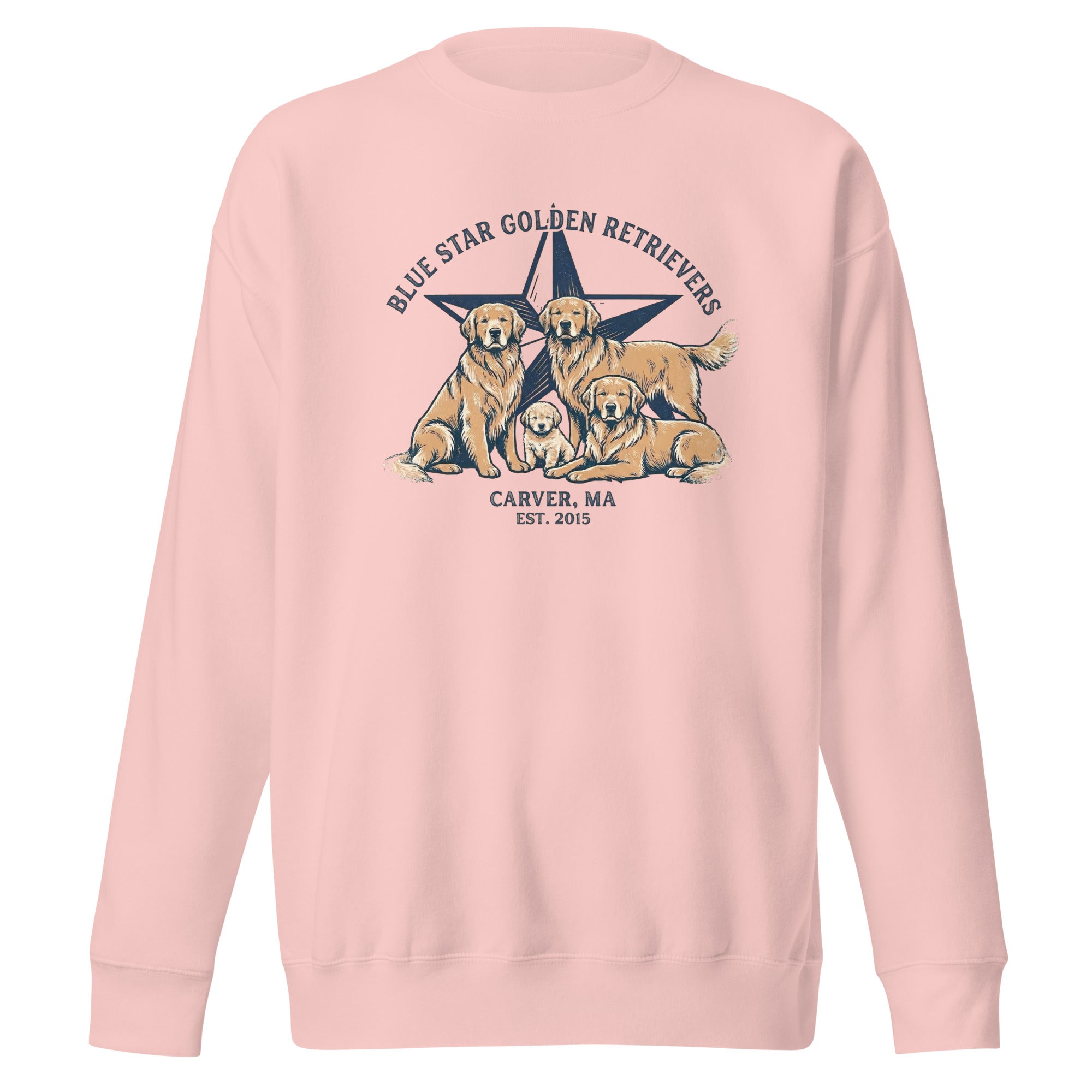 Blue Star Unisex Crew Neck