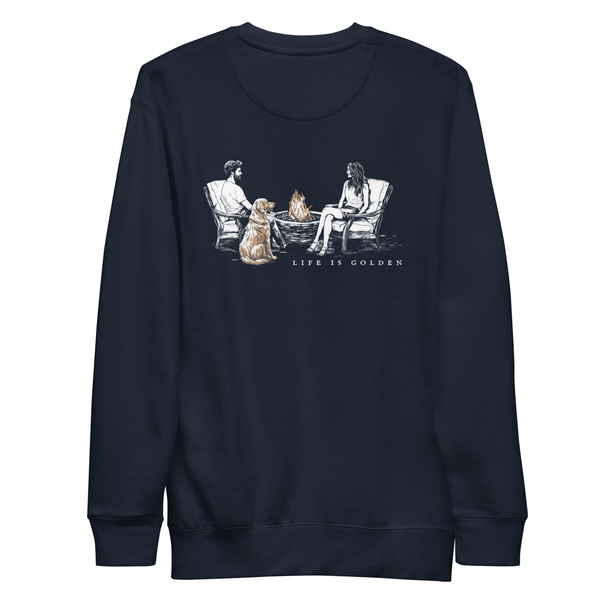 Golden Firepit Sweatshirt
