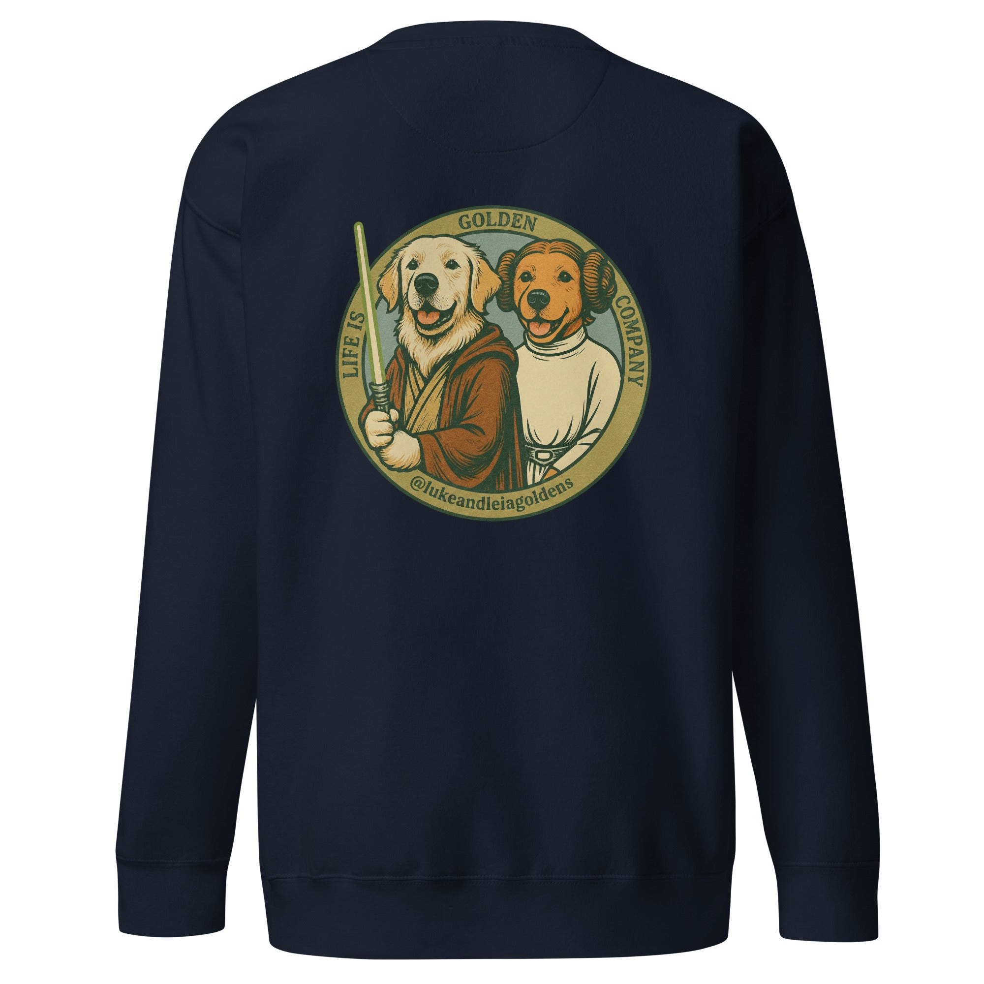 Luke and Leia Crew Neck