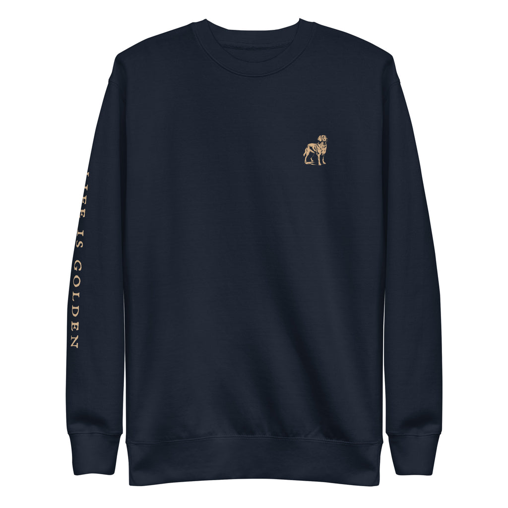 Navy &amp; Gold Sweatshirt