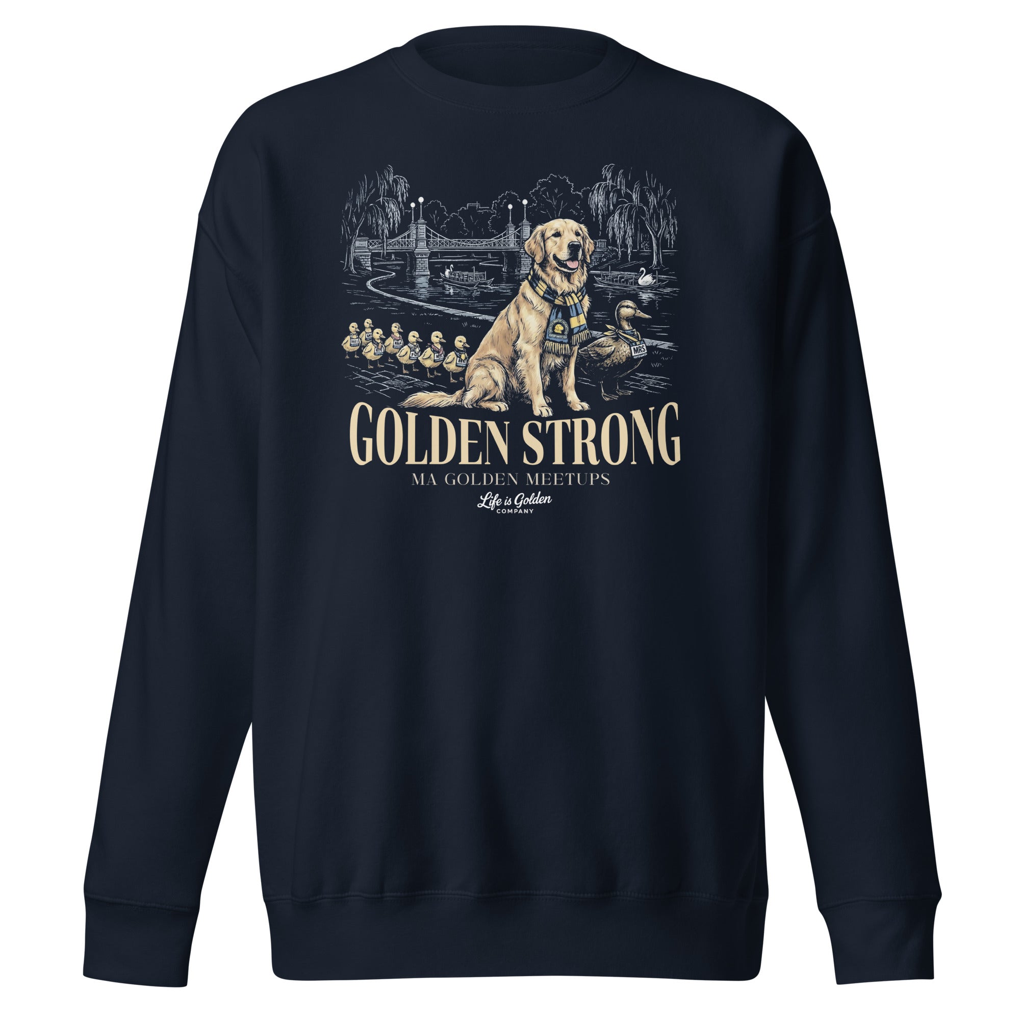 Make Way For Goldens Unisex Crew Neck