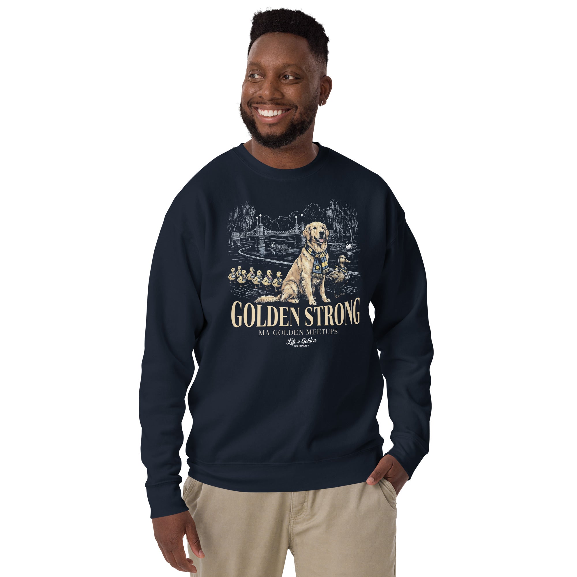 Make Way For Goldens Unisex Crew Neck