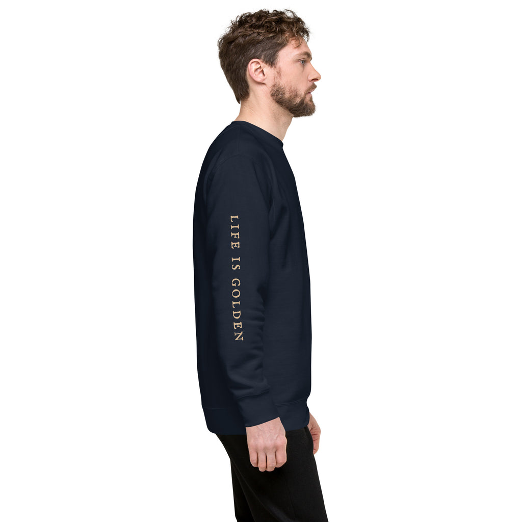 Navy &amp; Gold Sweatshirt