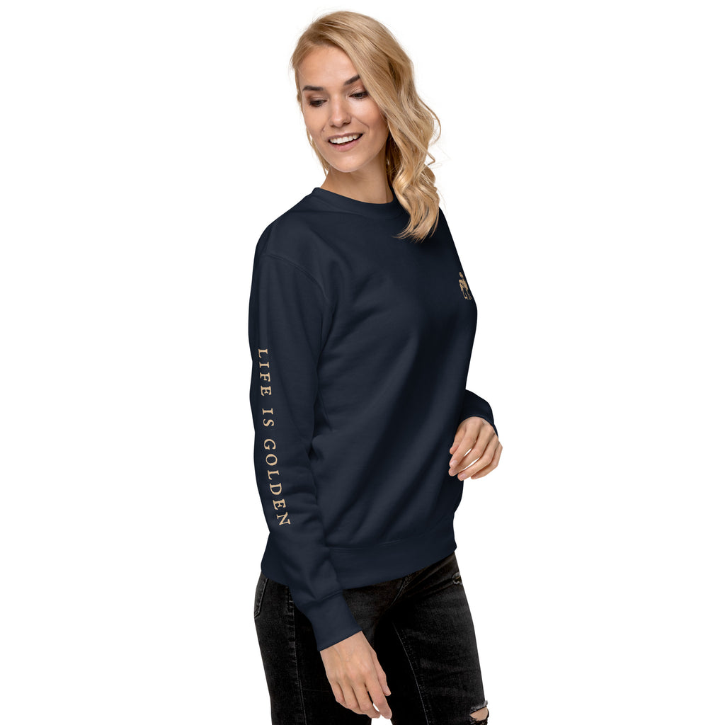 Navy &amp; Gold Sweatshirt