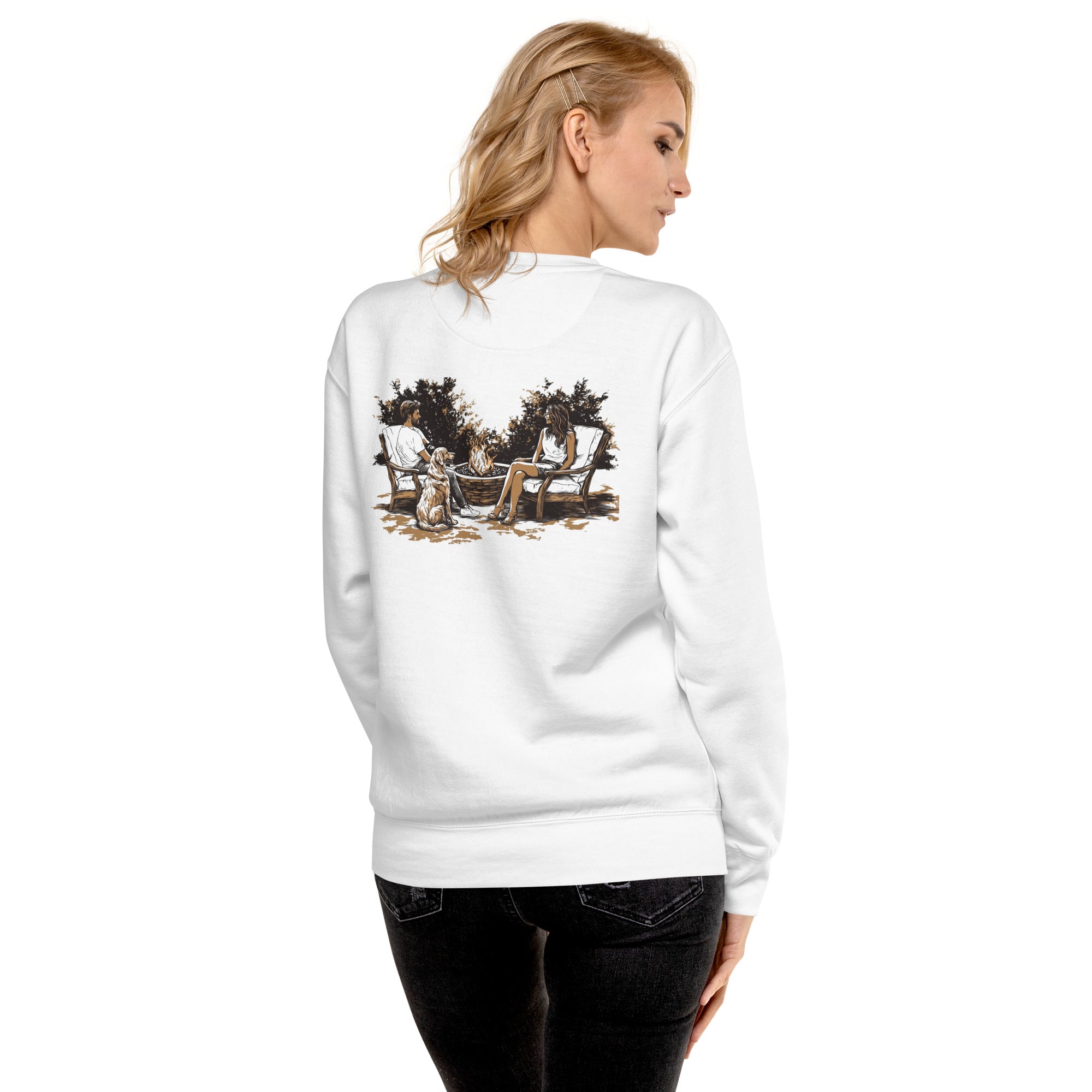 Golden Firepit Sweatshirt