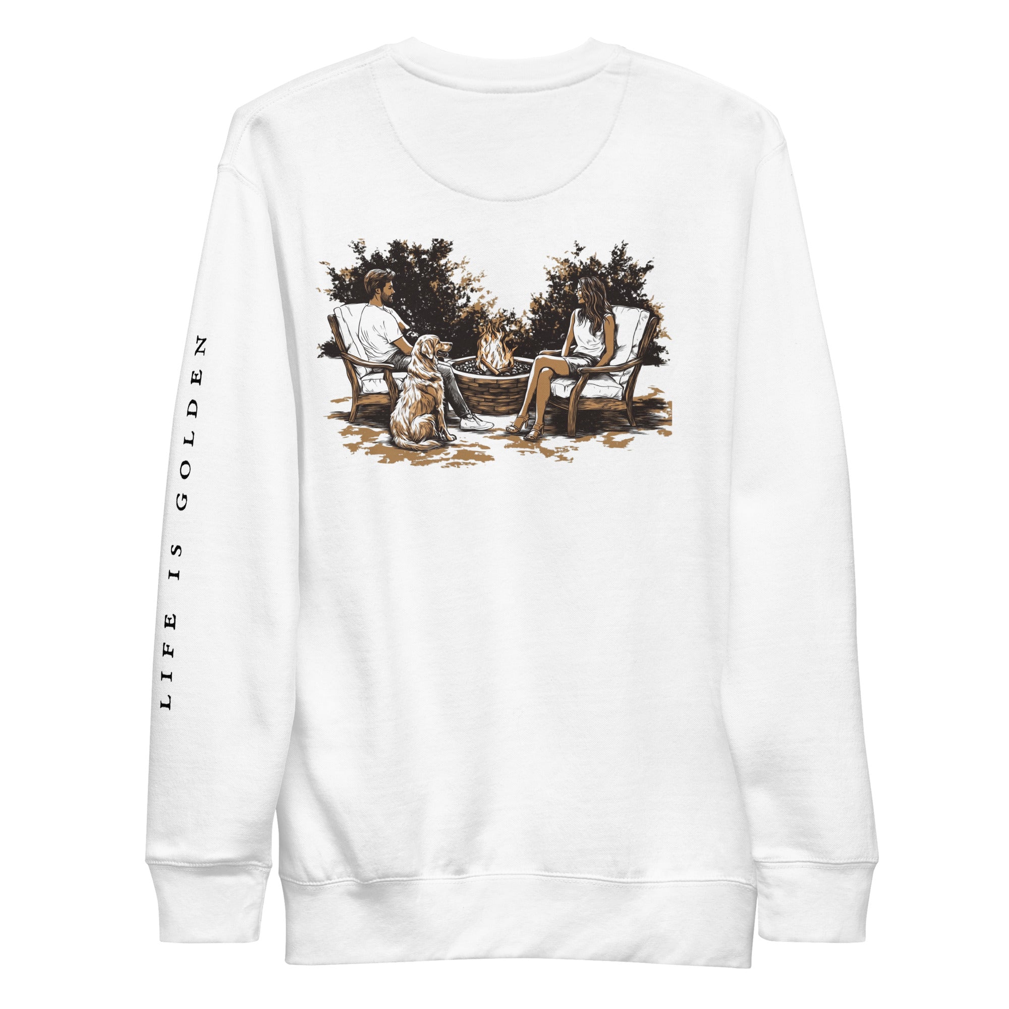 Golden Firepit Sweatshirt
