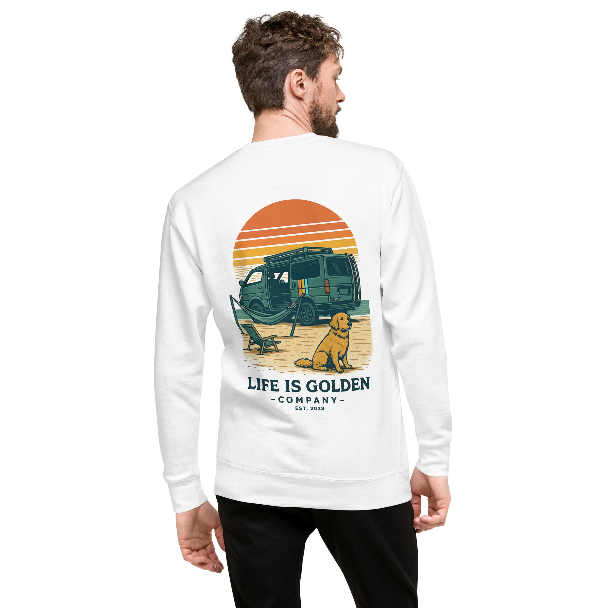 Retro Revival Crew Neck