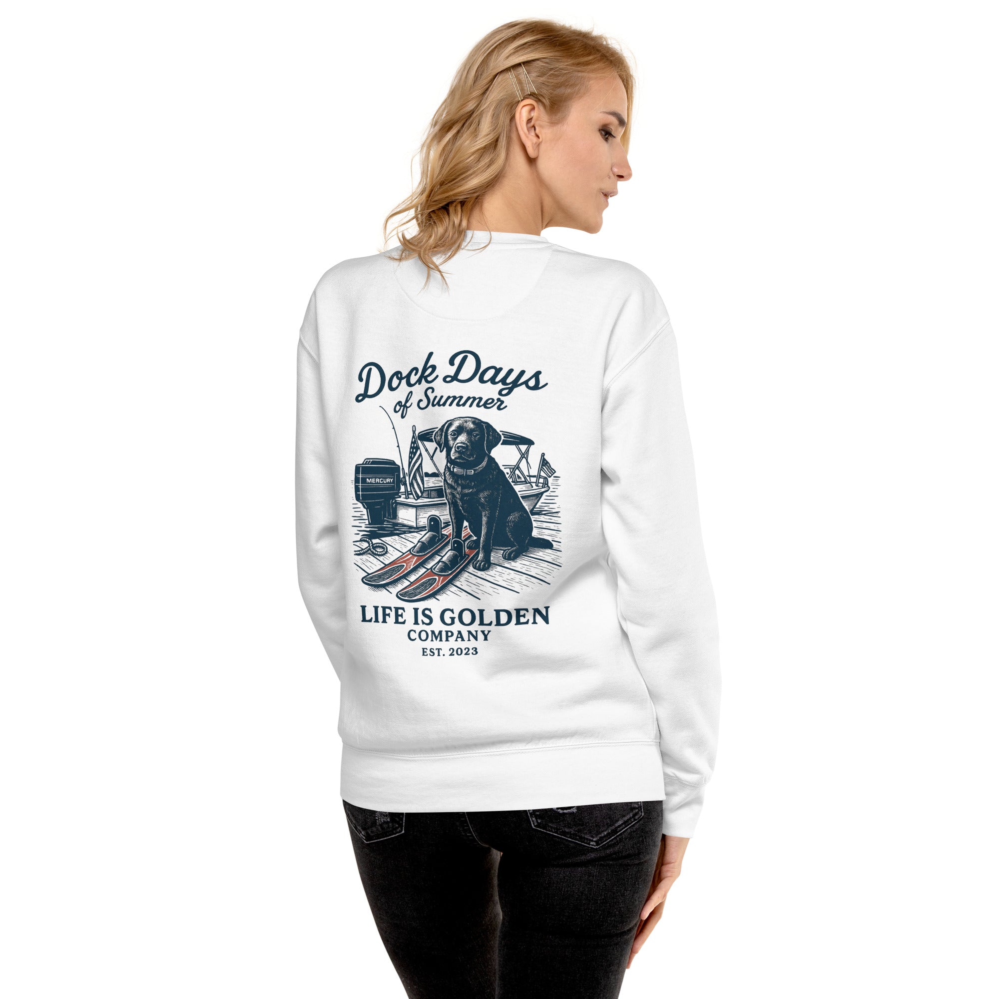 Dock Days Of Summer – Lab Edition Crew Neck