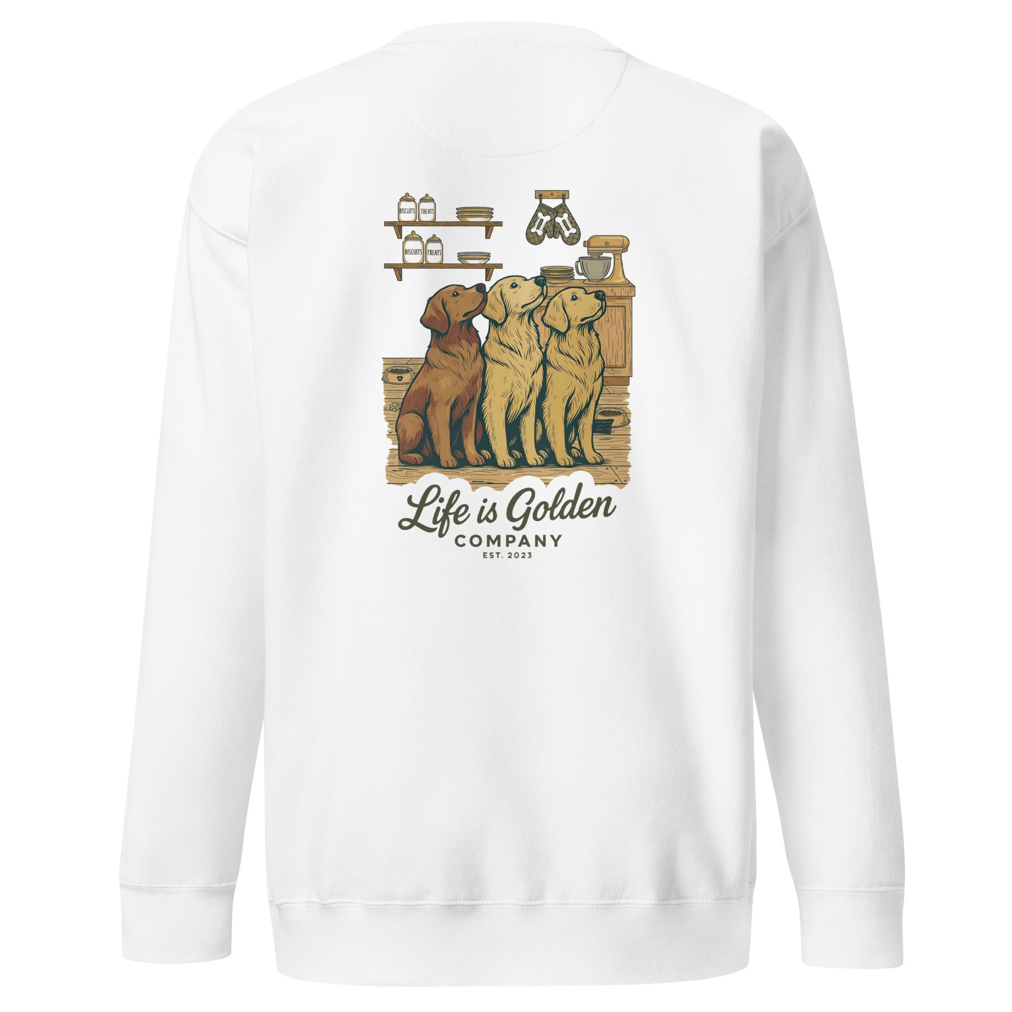 Waiting for a Treat Crew Neck Sweatshirt