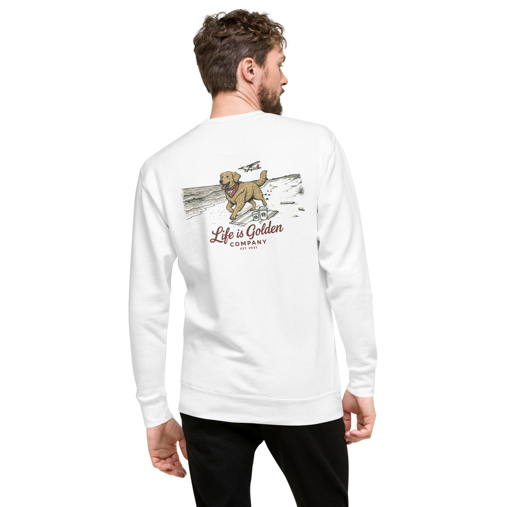 VT Beach Run Crew Neck Sweatshirt