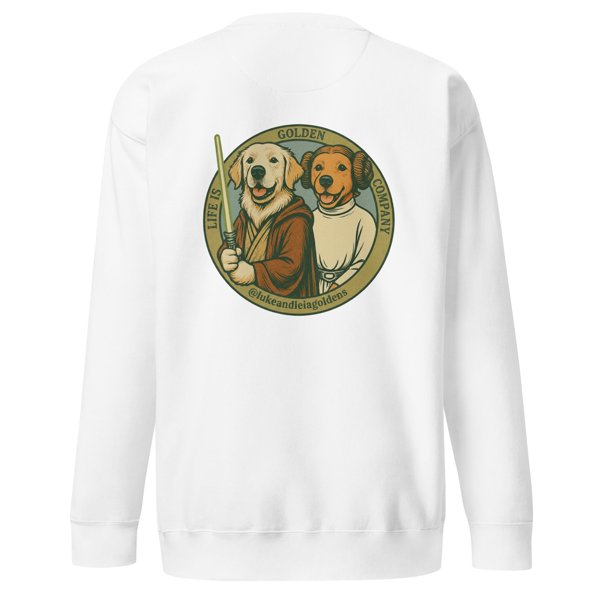 Luke and Leia Crew Neck