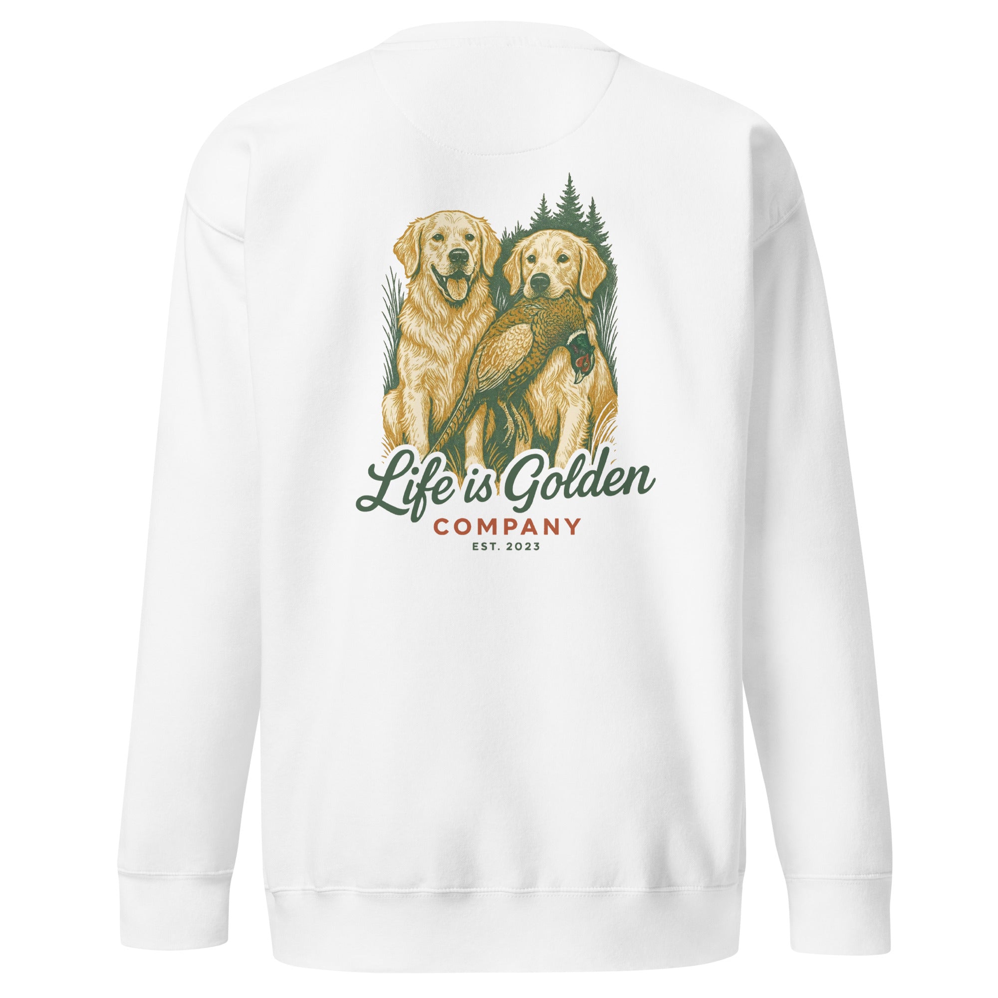 Pheasant Retrievers Unisex Crew Neck