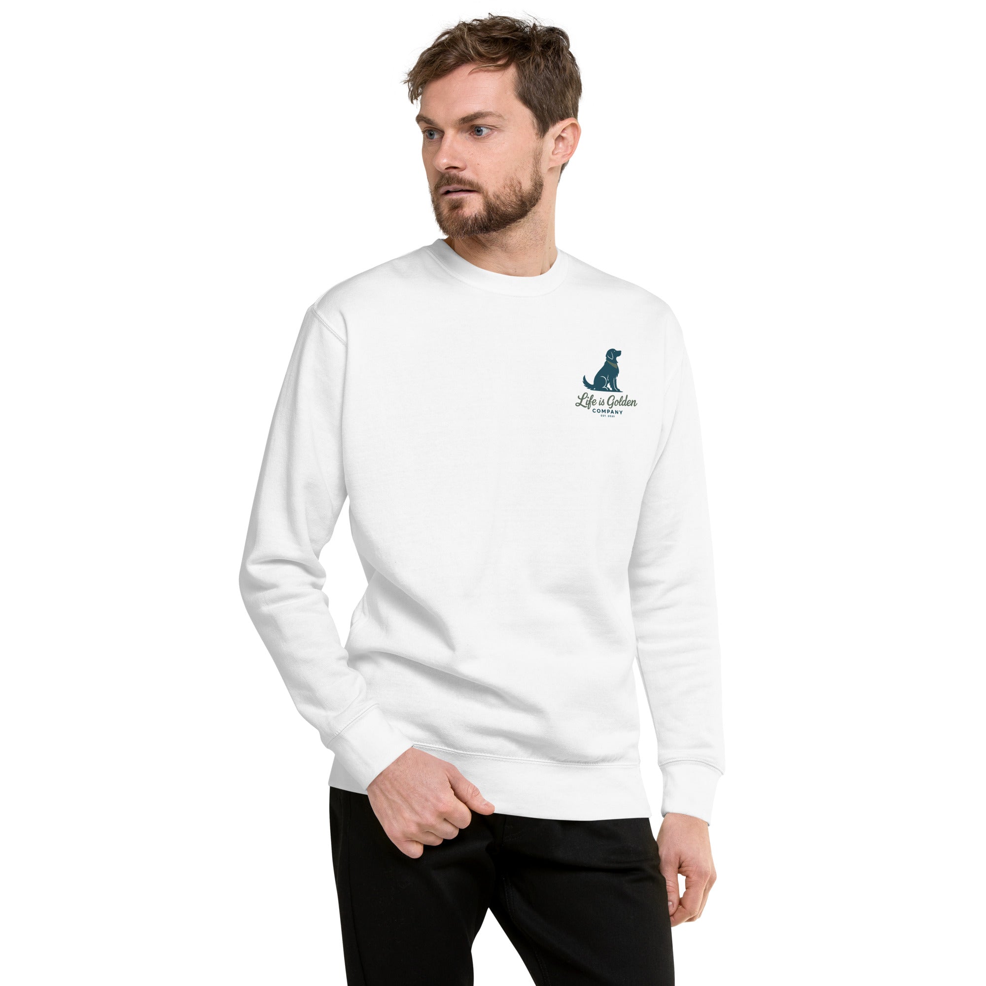Masters of Fetch and Fairways Unisex Crew Neck