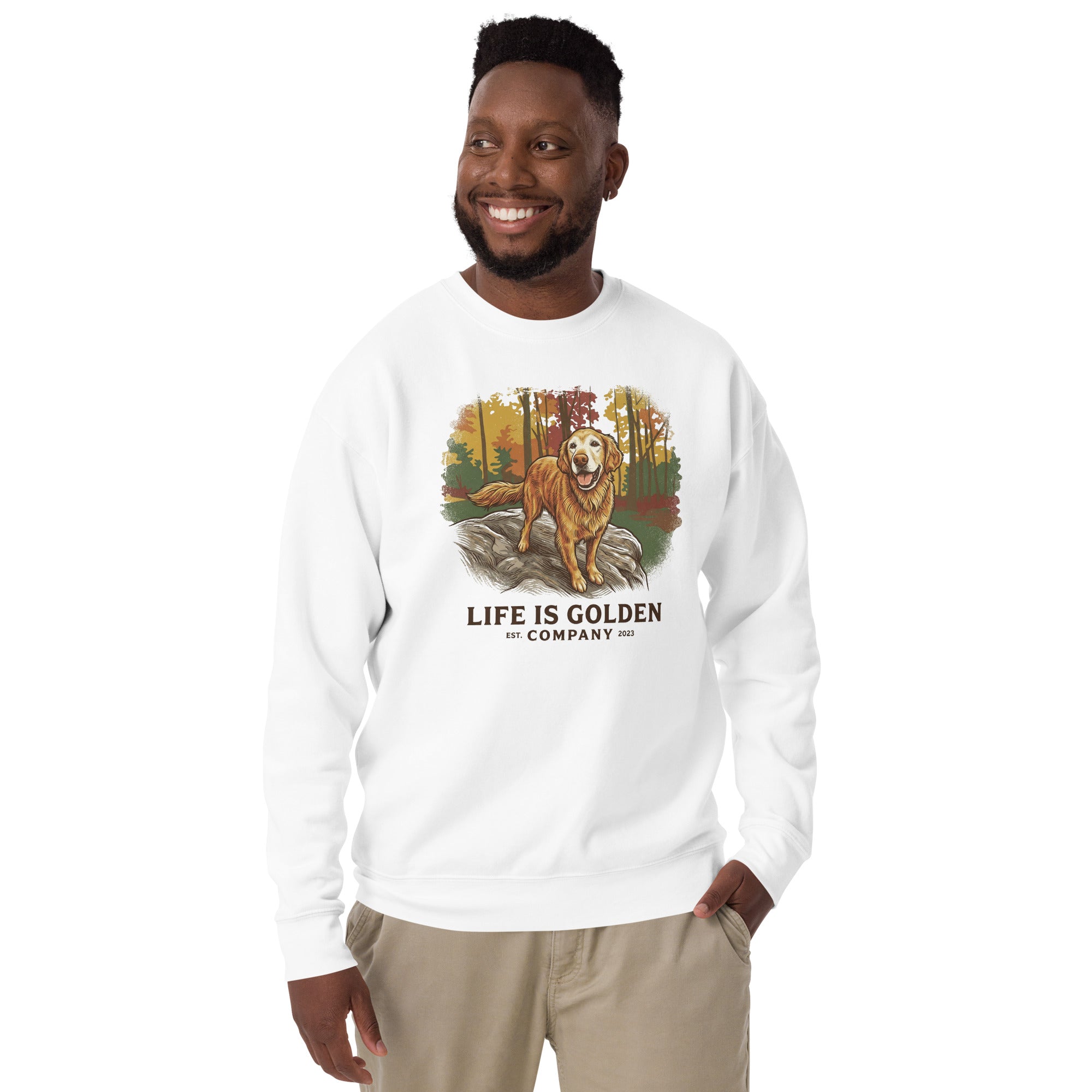 Autumn of a Golden Unisex Crew Neck