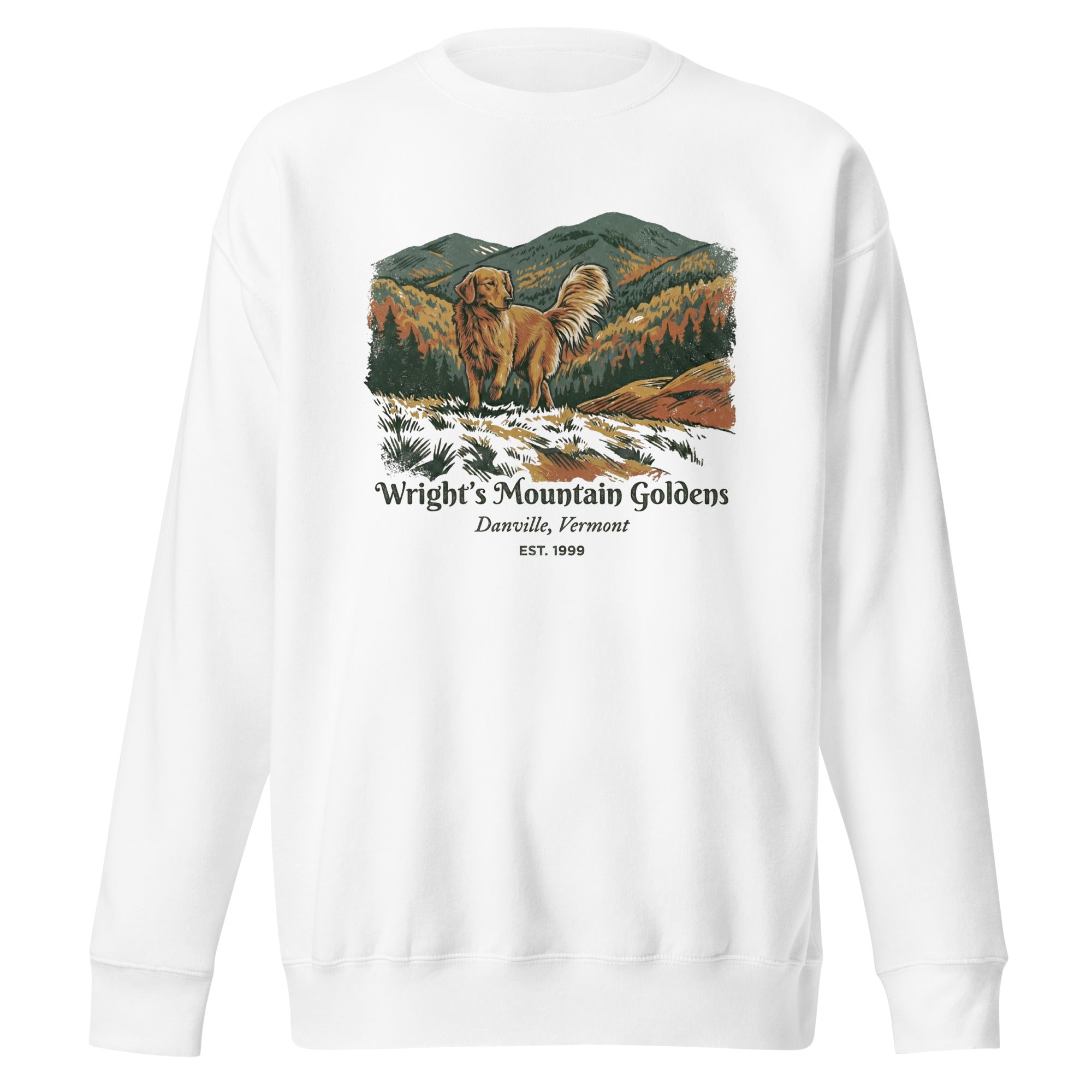 Wright's Mountain Goldens Unisex Crew Neck
