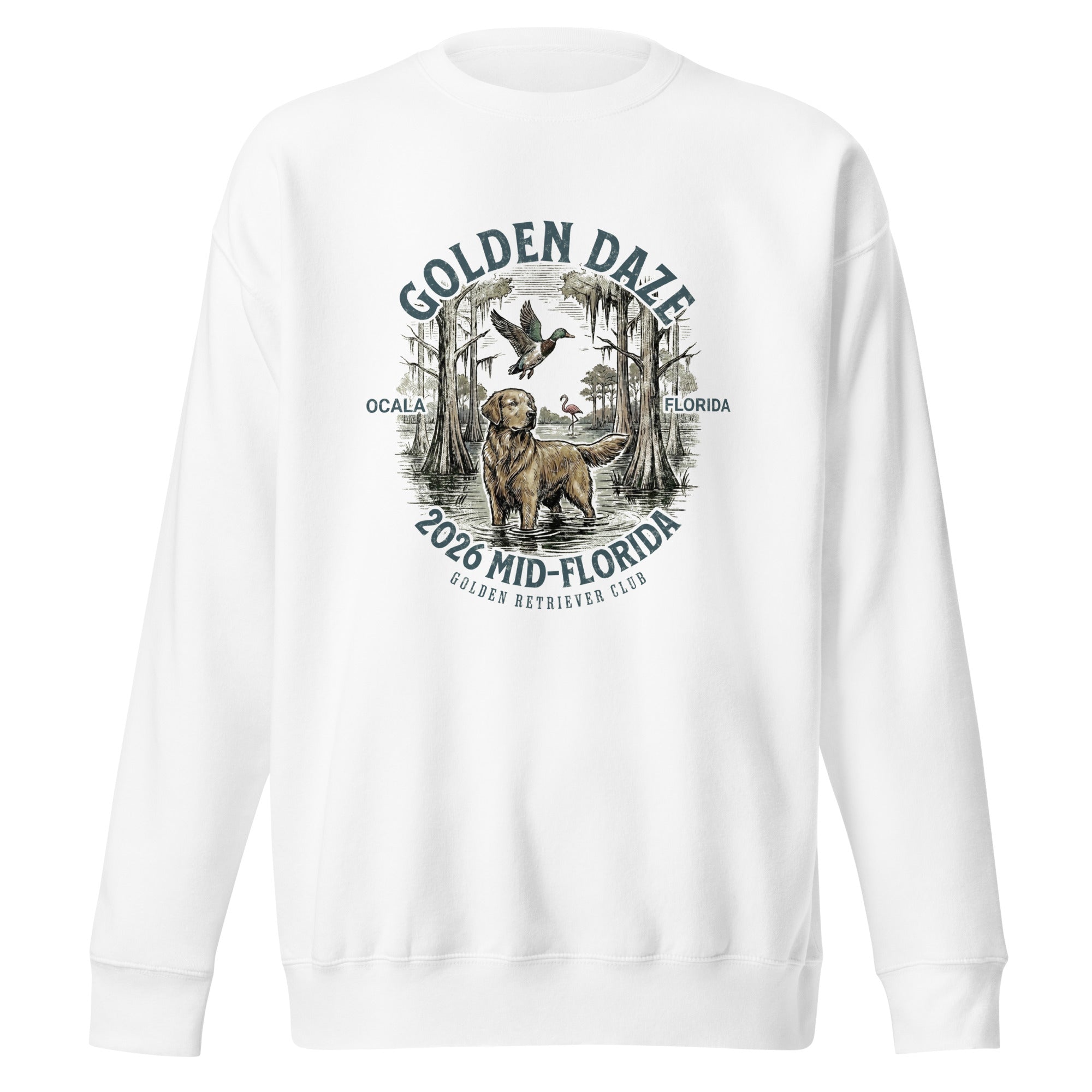 Golden Daze River Explorer Unisex Crew Neck