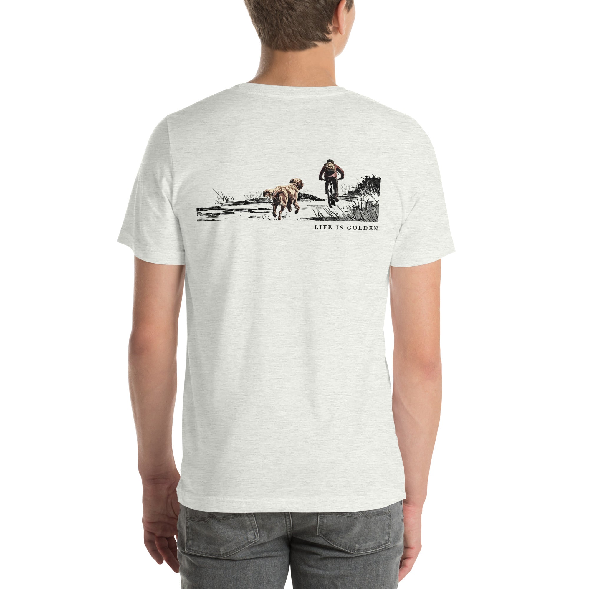 Golden Trail Dog Tee