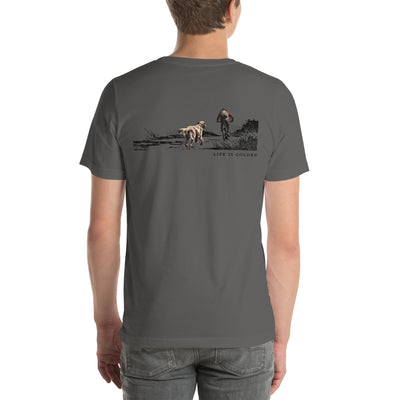Golden Trail Dog Tee