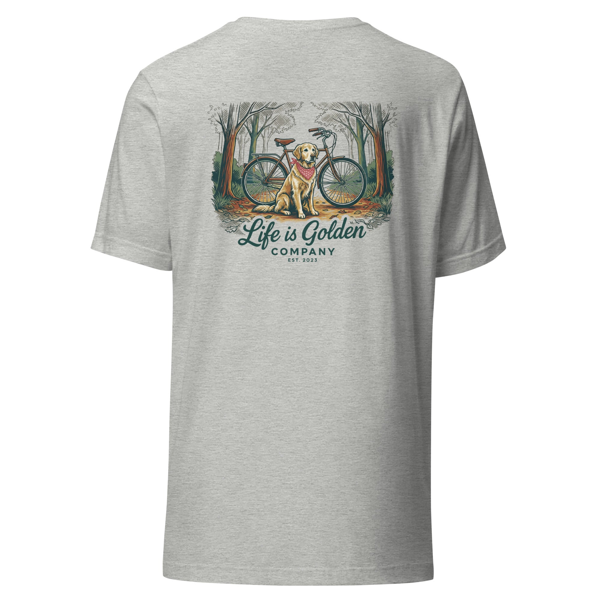 Pedal and Paws Unisex Tee