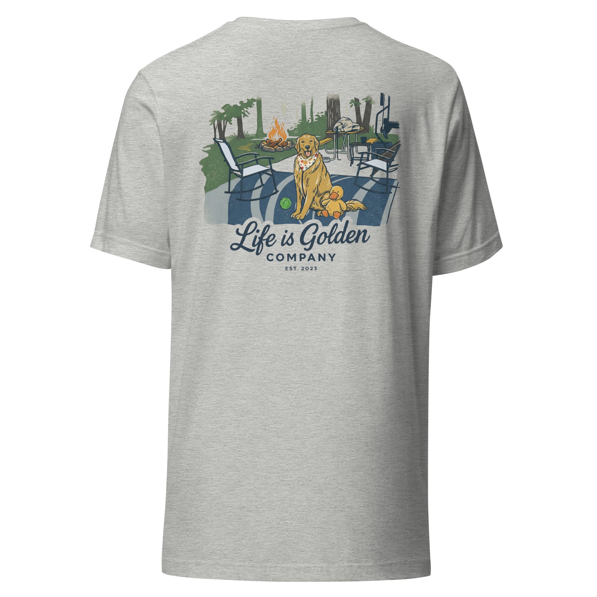 Playful Campsite Unisex Tee