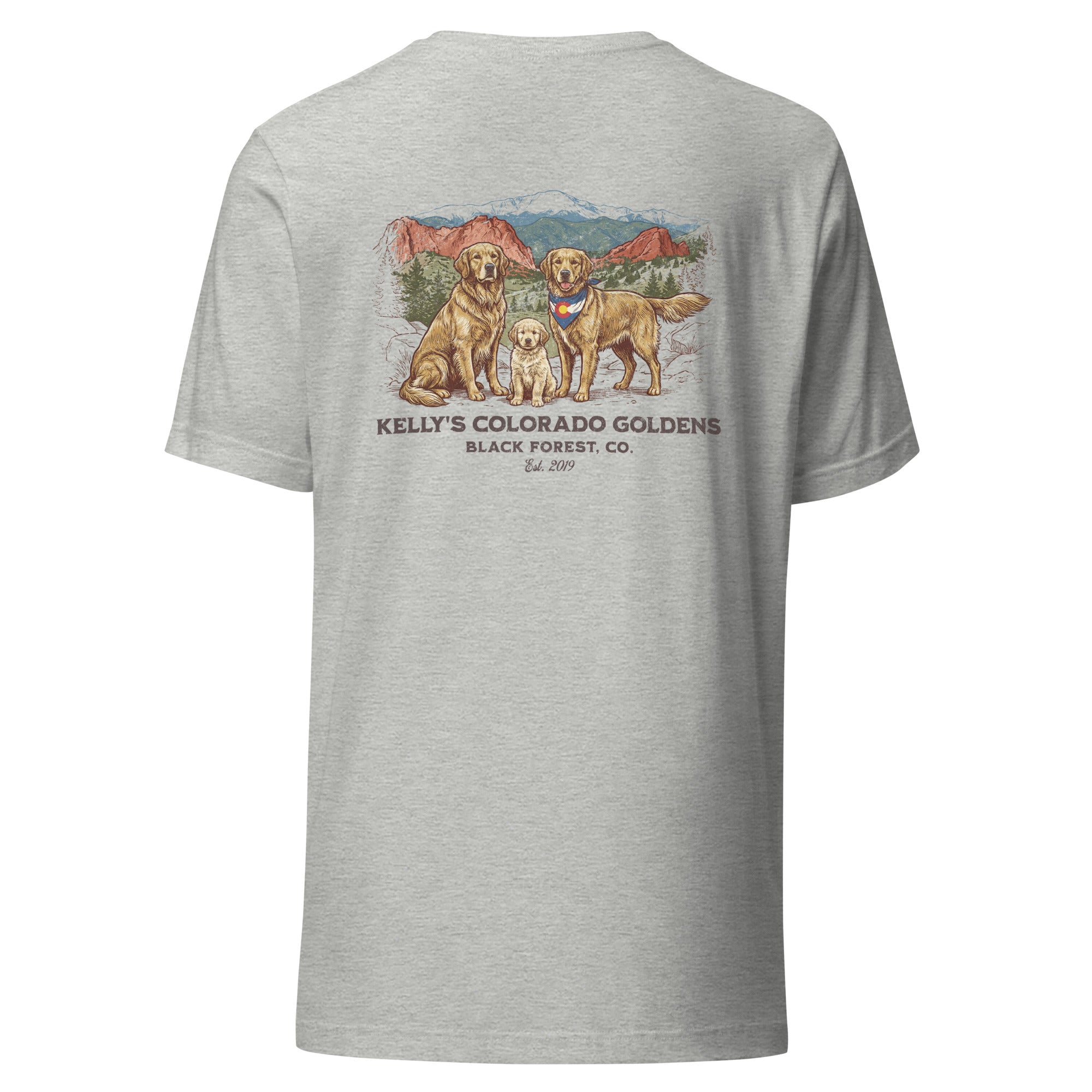 Kelly's CO Goldens Unisex Tee