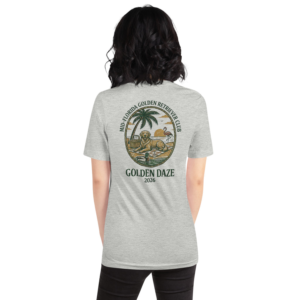 Golden Daze Beach Daze Unisex Tee