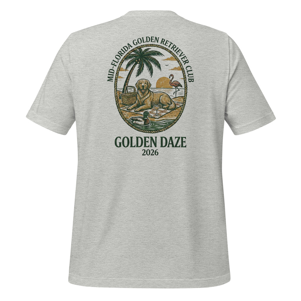Golden Daze Beach Daze Unisex Tee