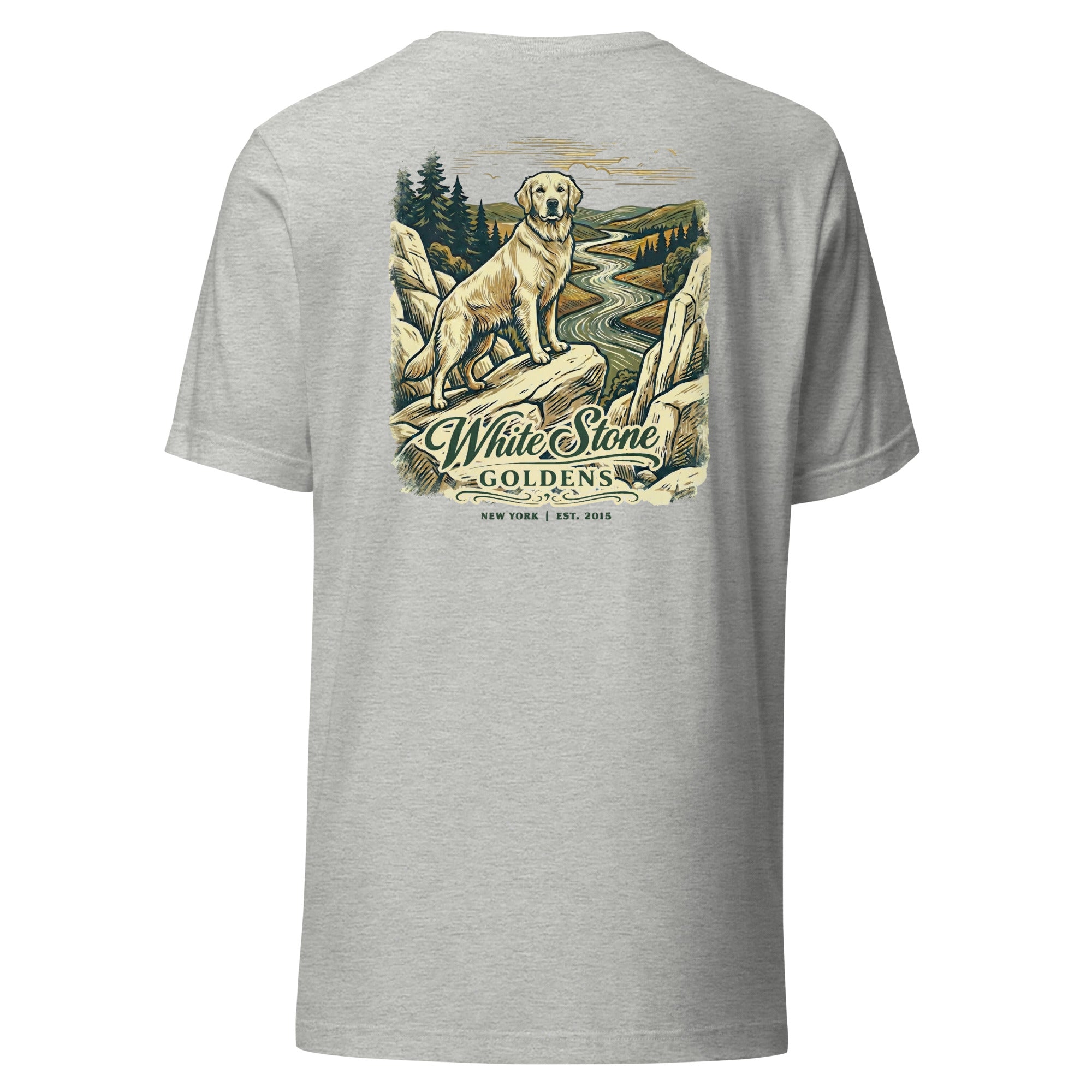 White Stone Goldens Unisex Tee