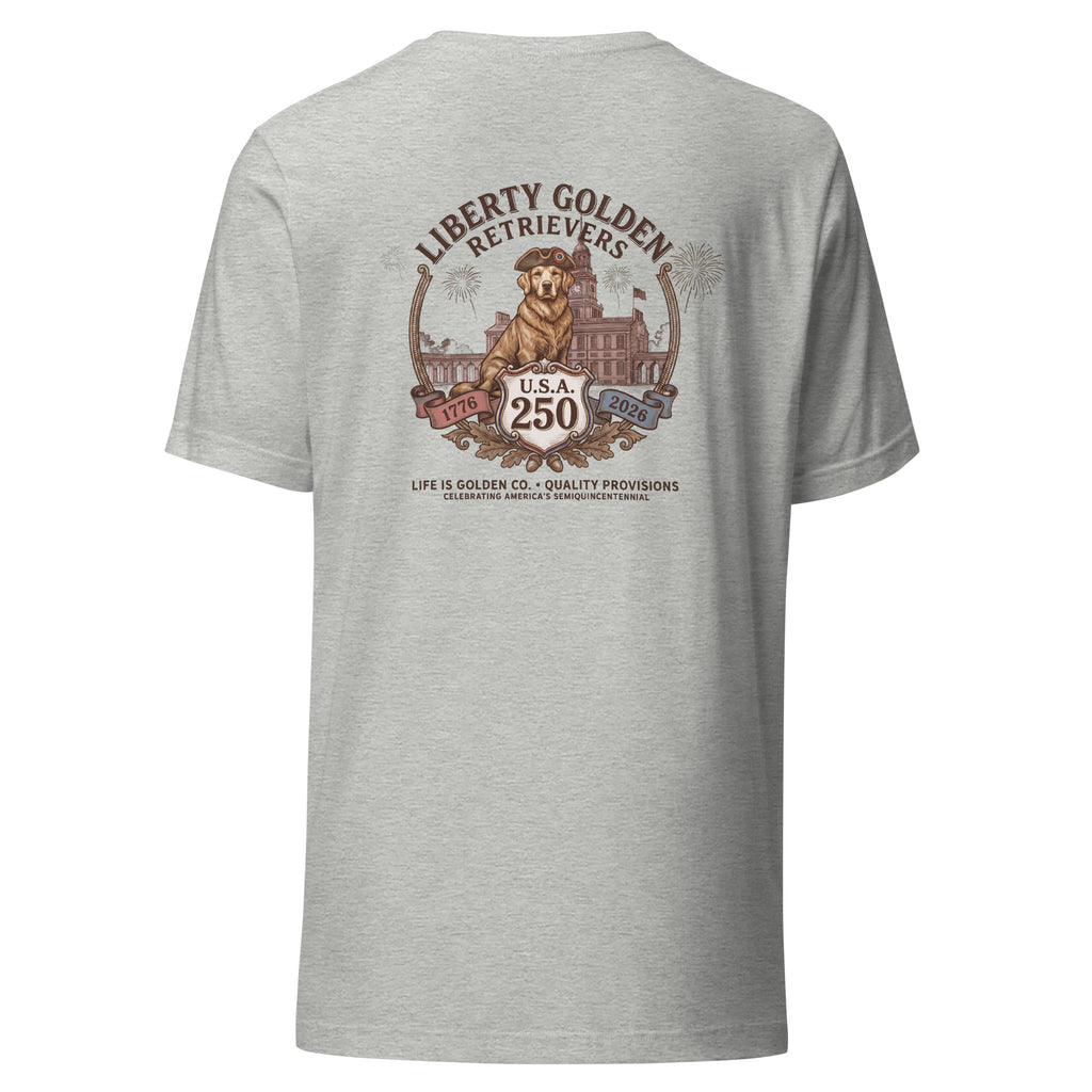 Liberty Goldens Semiquincentennial Unisex Tee
