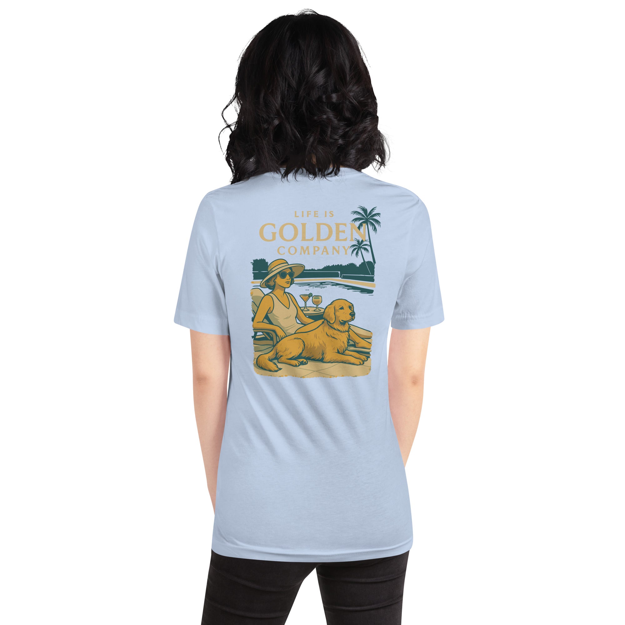 Easy Like Golden Sunday Tee