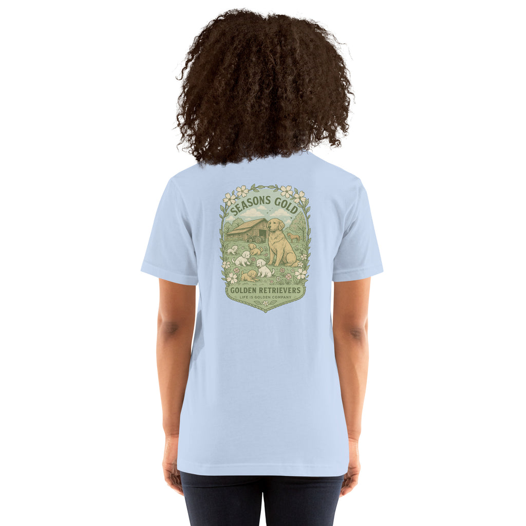 Seasons Gold Spring Unisex t-shirt